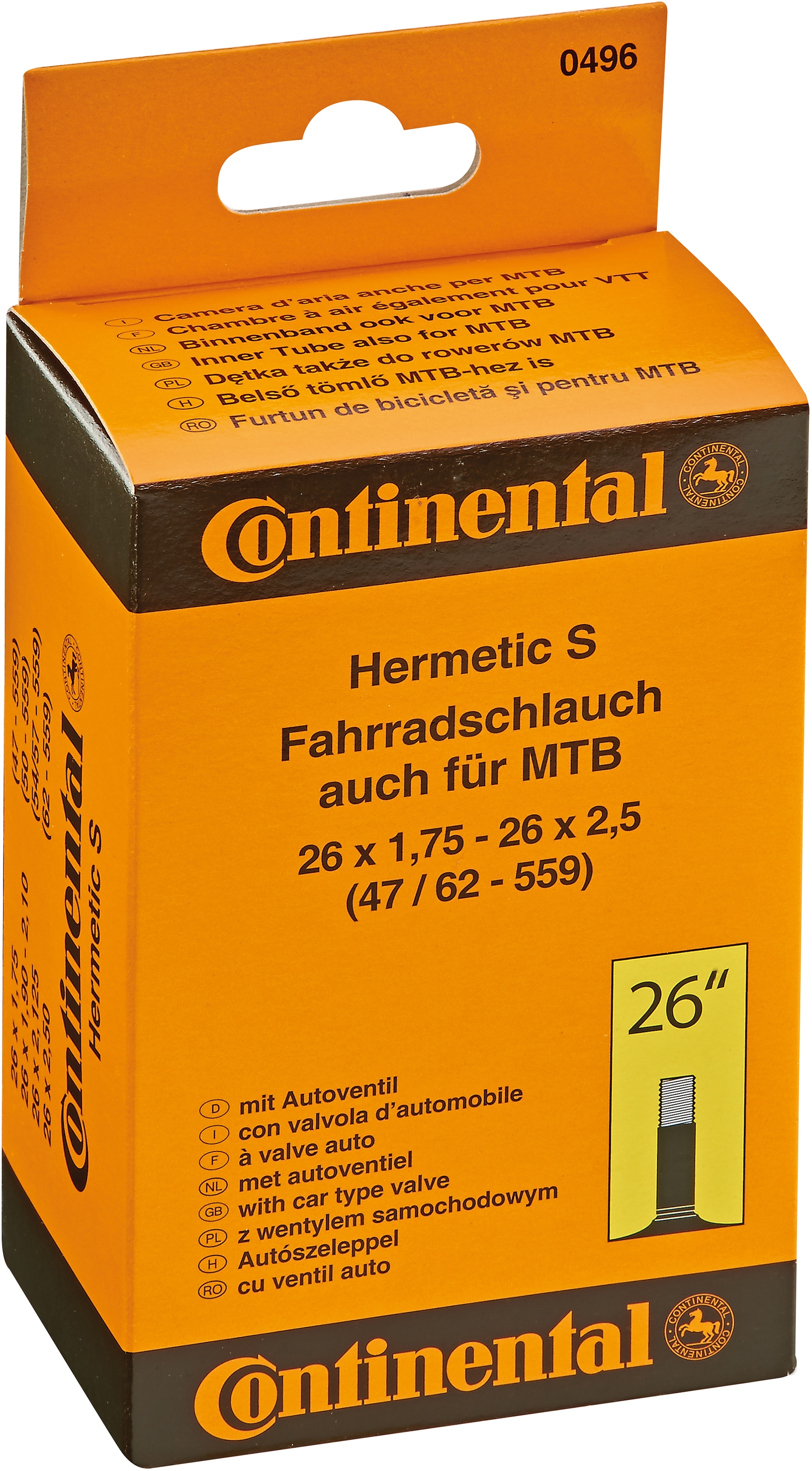 Prophete Fahrradschlauch »Continental Fahrradschlauch«