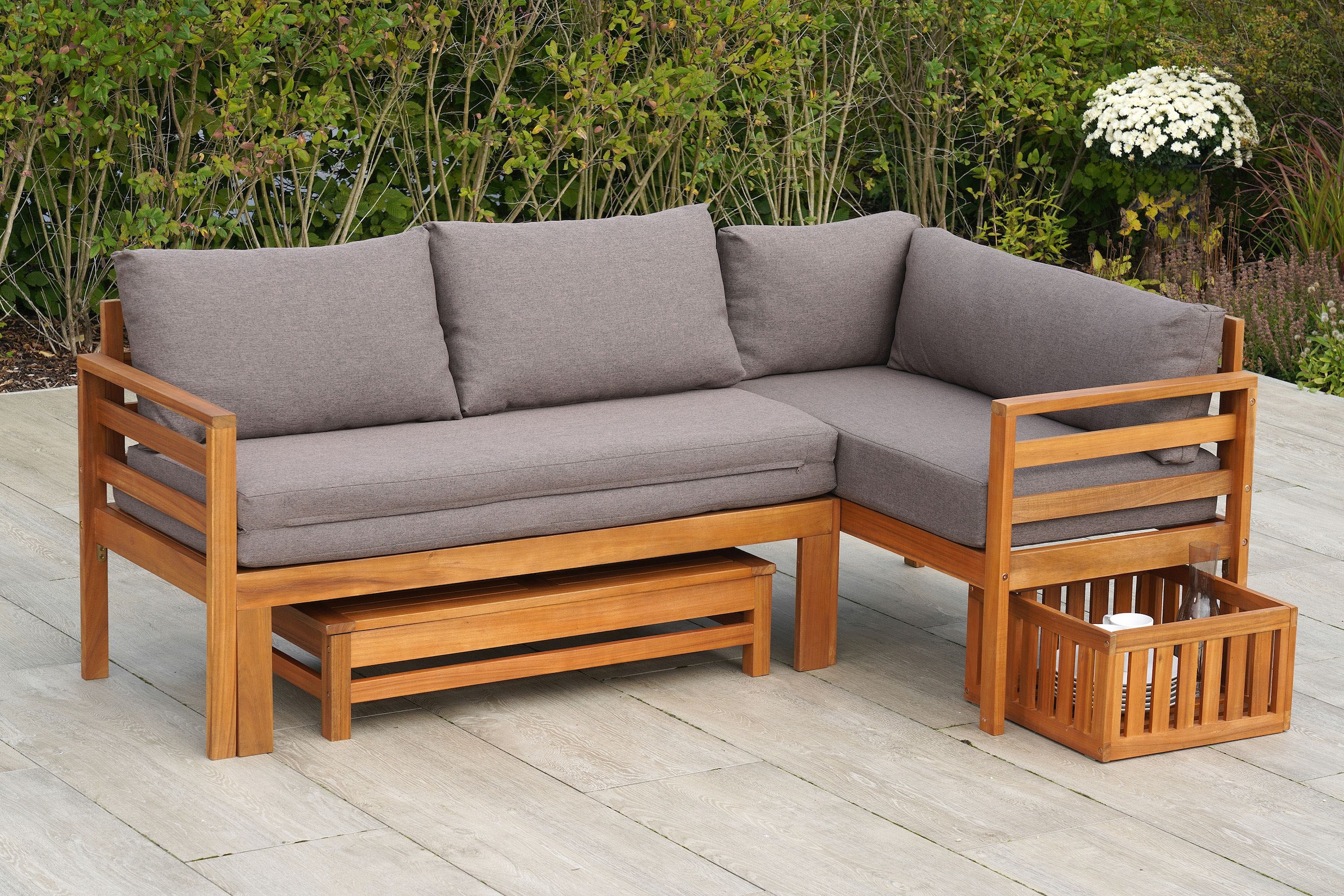 MERXX Gartenlounge-Set »Brasilia« 9 Stk. tlg. inkl. Auflagen