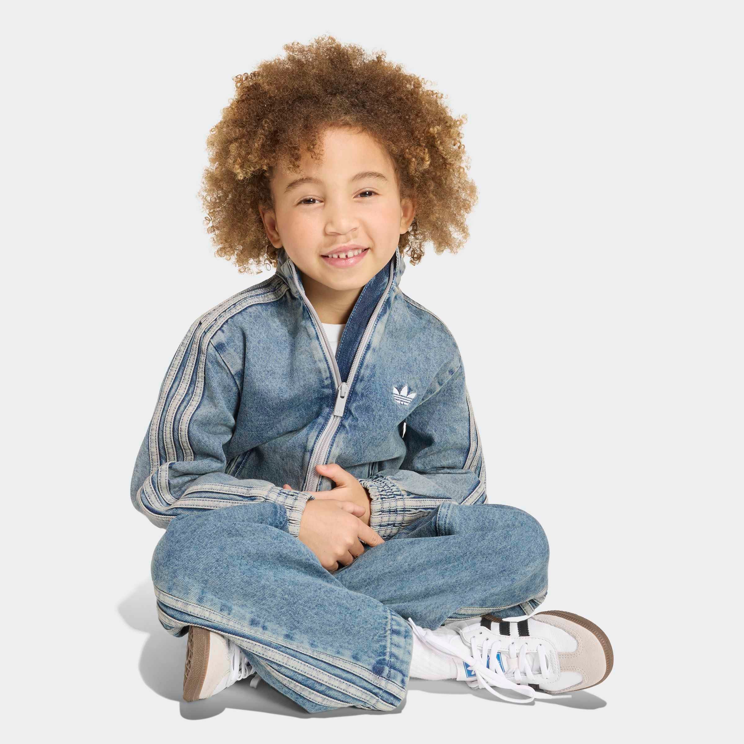 adidas Originals Outdoorjacke »FIREBIRD ORIGINALS, DENIM, LOCKER GESCHNITTEN«