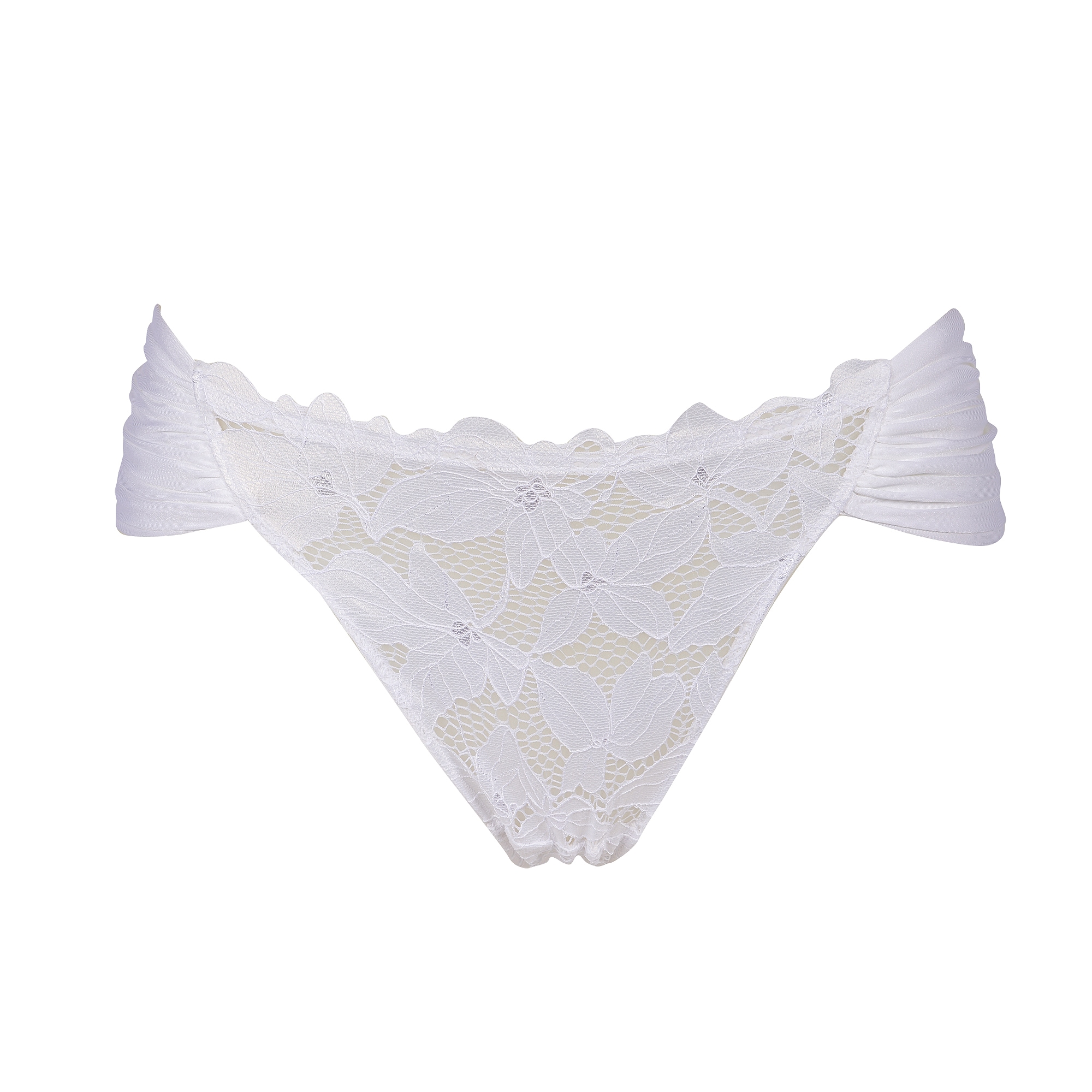 After Eden Slip »Morgan«, Florale Spitze, Riemchendetails