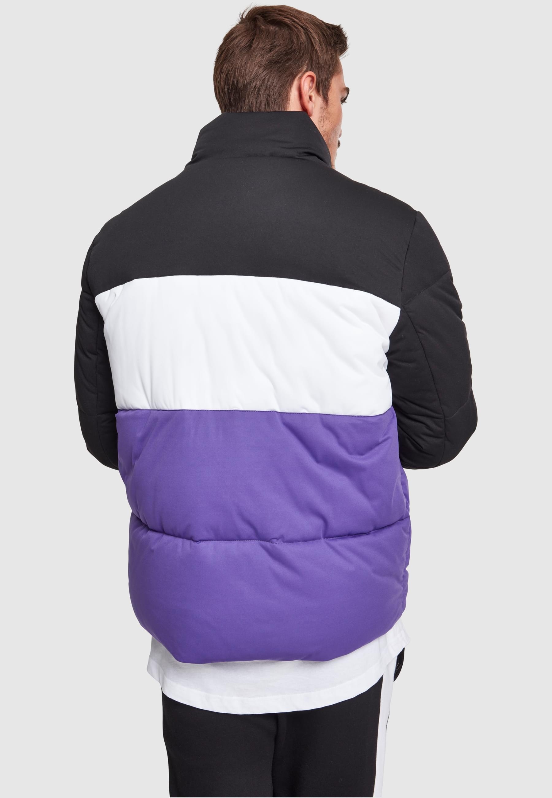 URBAN CLASSICS Winterjacke »Urban Classics Herren 3-Tone Boxy Puffer Jacket«, (1 St.), ohne Kapuze
