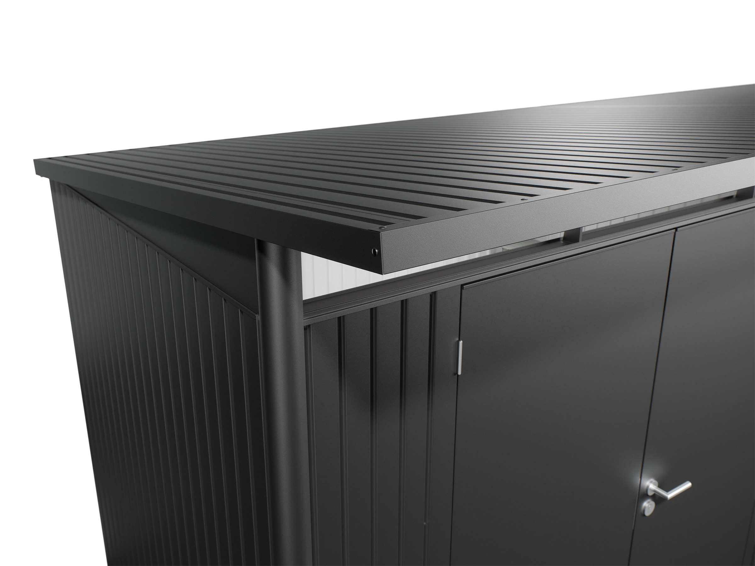 Biohort Gerätehaus »AvantGarde, Gr. A4« verschiedene Farben, mit Doppeltür schmal