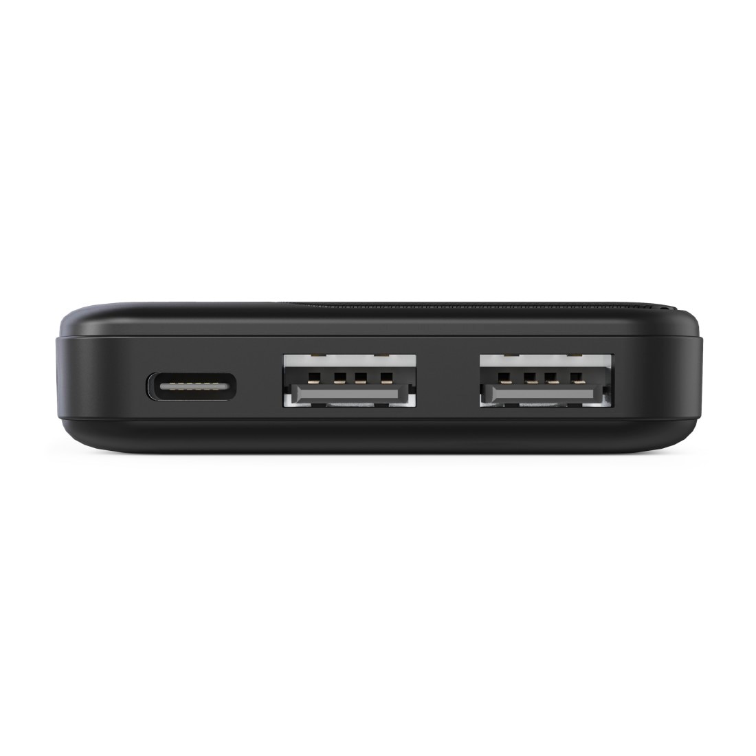 Hama Powerbank »Powerbank 5000 mAh mit 2x USB-A und USB-C Anthrazit« Fast Charge, LED-Kapazitätsanzeige, 2x USB-A, Schutzfunktionen