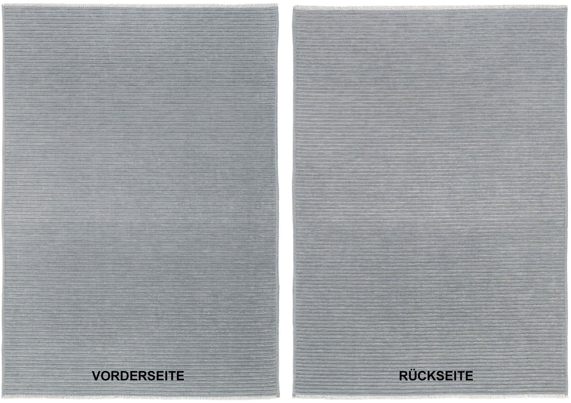 Teppich OCI DIE TEPPICHMARKE "JOKER OF STRIPES", grau, B:80cm H:5mm L:150cm, Polyester, Teppiche, Teppich, Wendeteppich, weiche flache Oberfläche