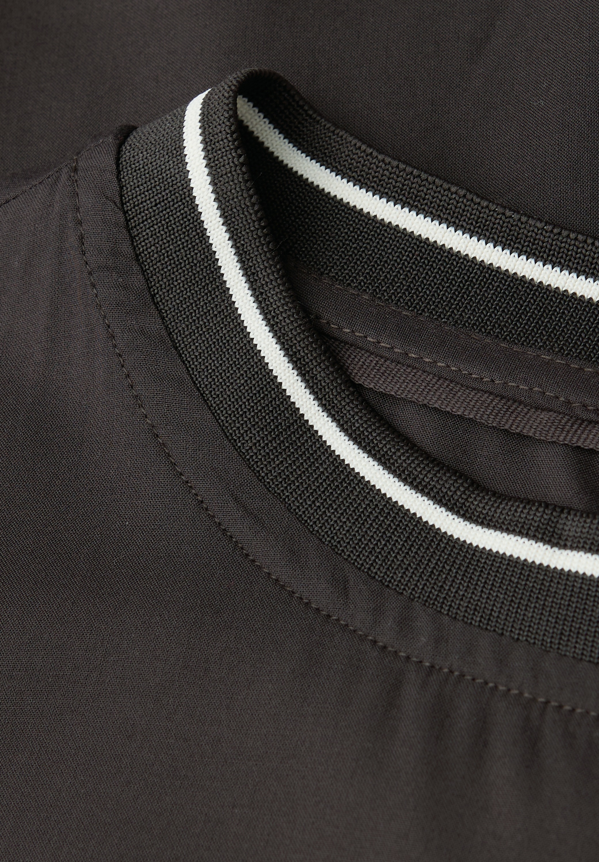 STREET ONE Langarmbluse mit Elastiksaum