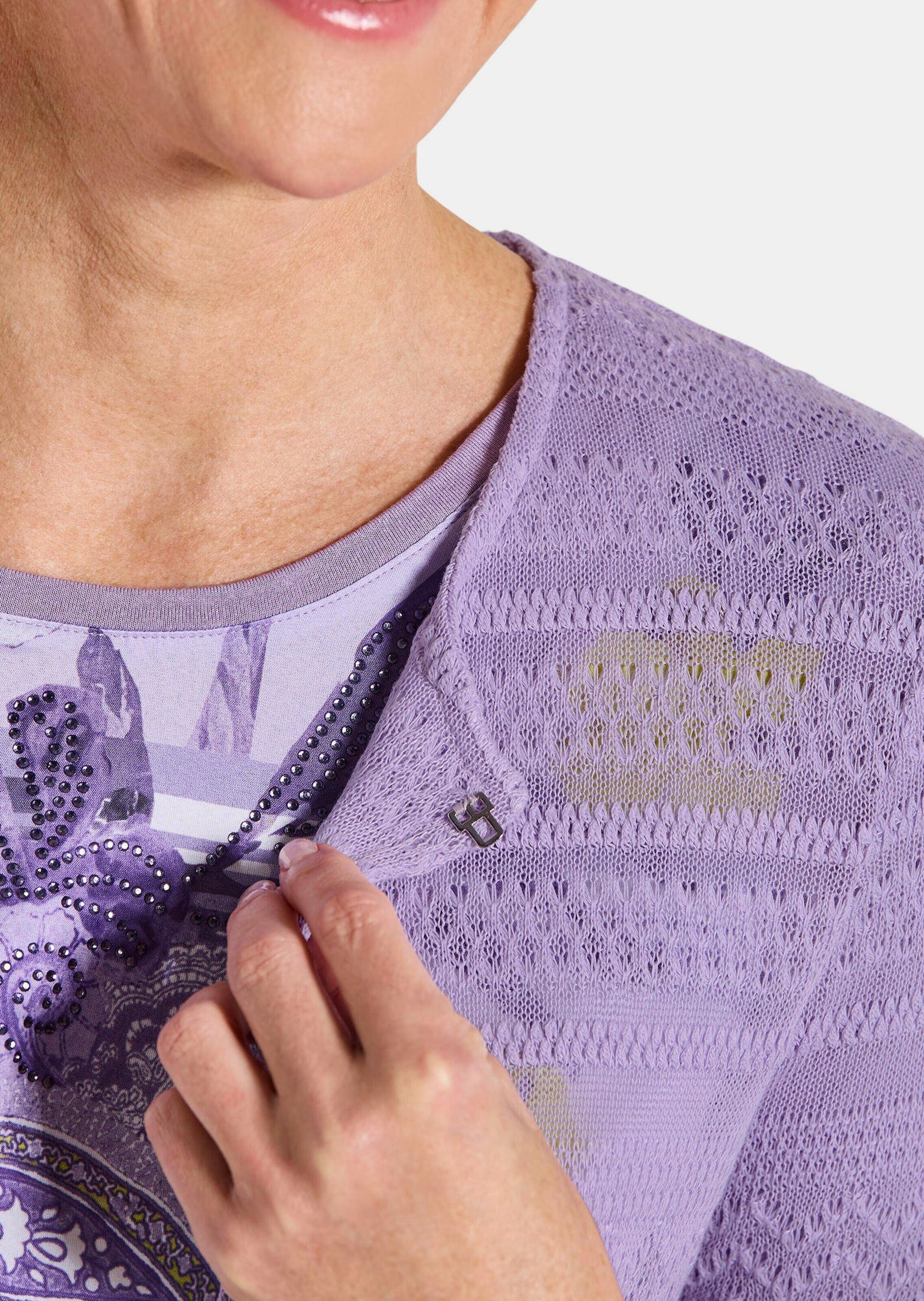 GOLDNER Sommerjacke "Kurzgröße Shirtjacke mit Häkchenverschluss" luftig lei günstig online kaufen