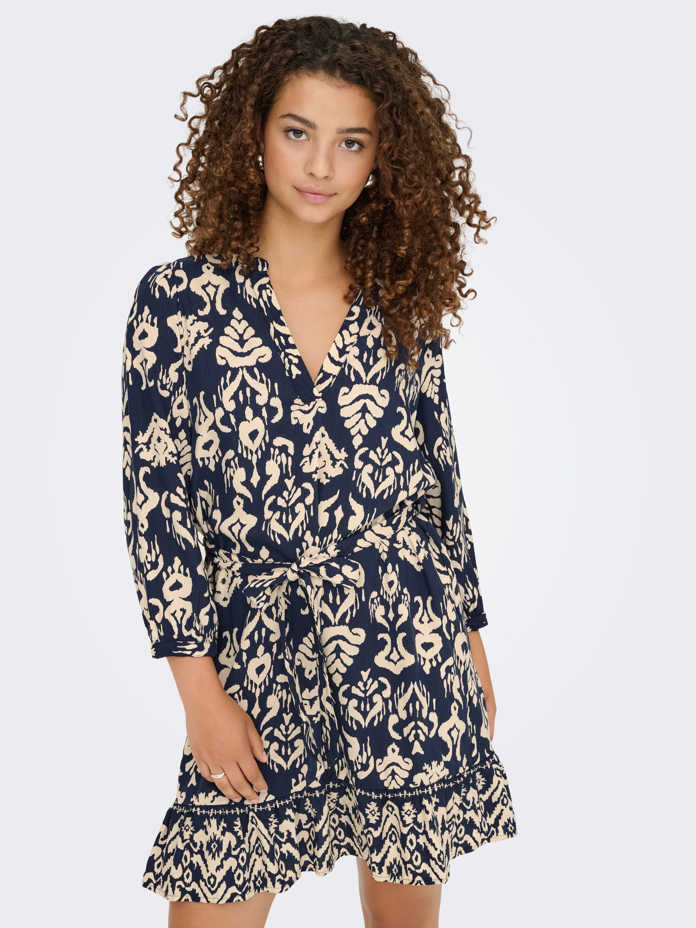 ONLY Tunikakleid "ONLANTONIA LIFE 3/4 SHORT DRESS WVN", Sommerkleid günstig online kaufen