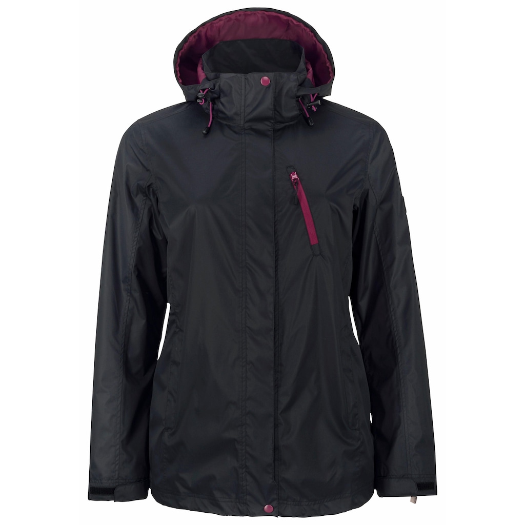 Polarino 3-in-1-Funktionsjacke, (2 St.), mit Kapuze