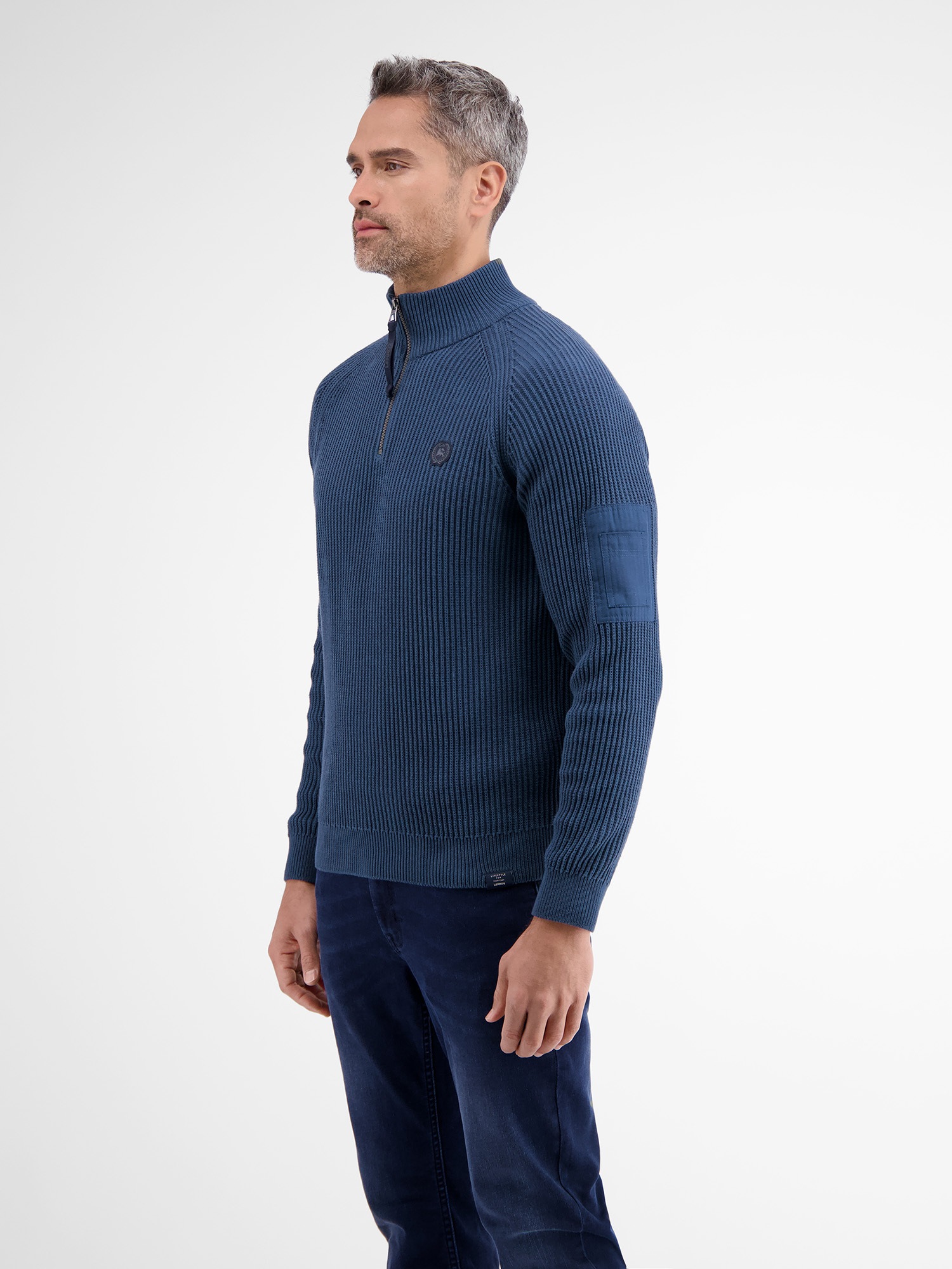 LERROS Strickpullover »LERROS Troyer, Fishermanstyle«