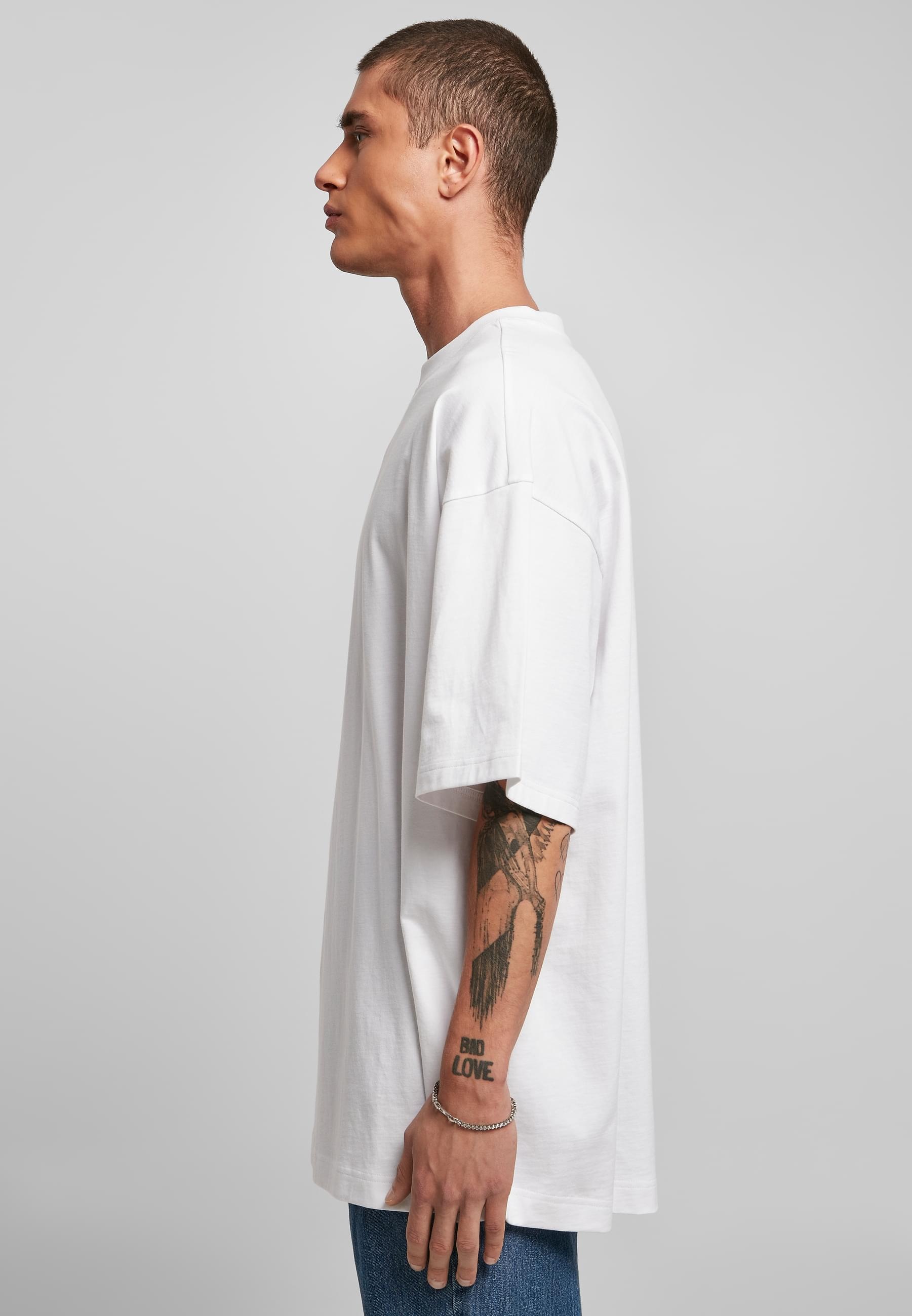 URBAN CLASSICS T-Shirt »Urban Classics Herren Huge Tee«, (1 tlg.)