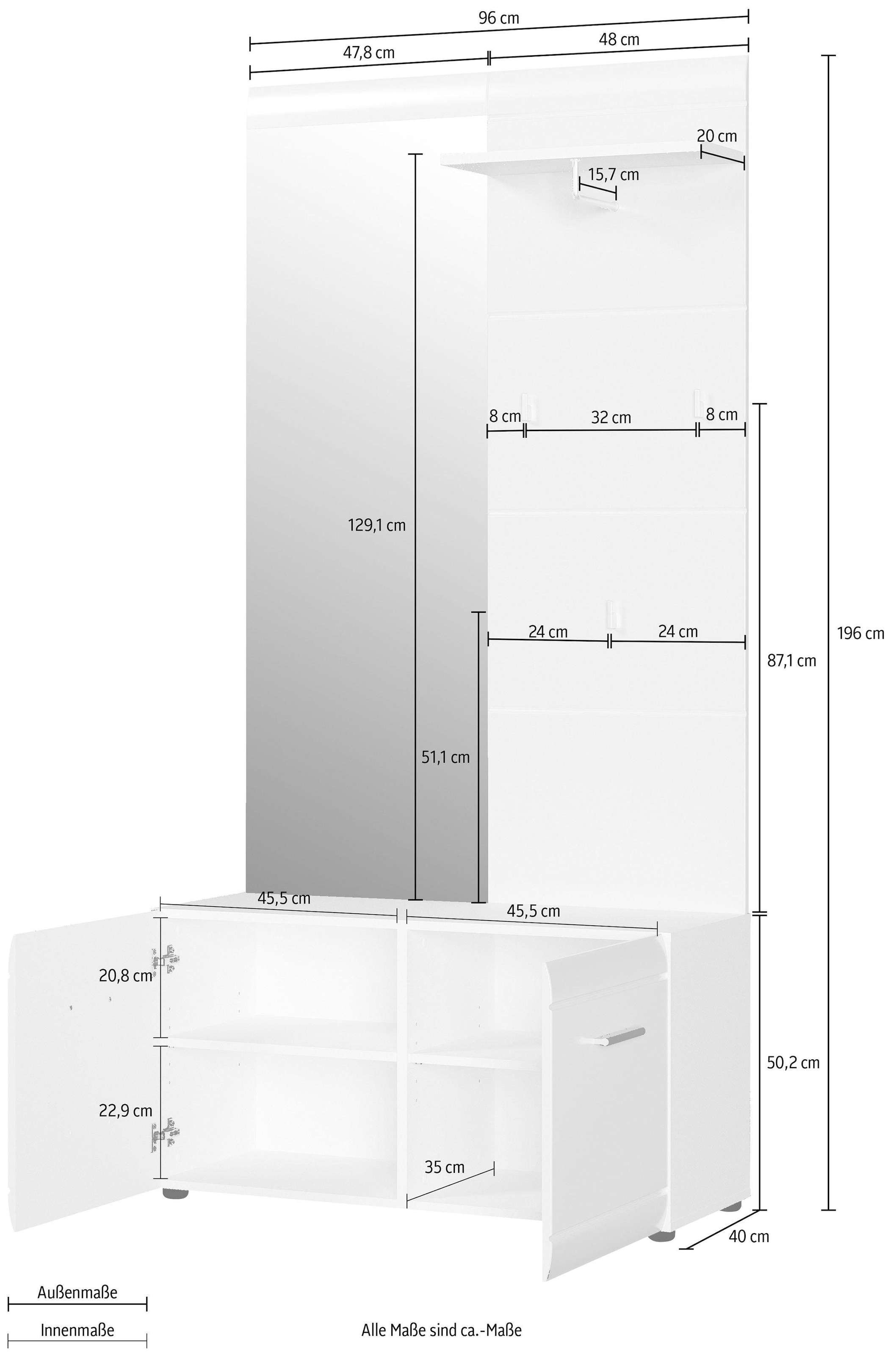 GERMANIA Garderoben-Set