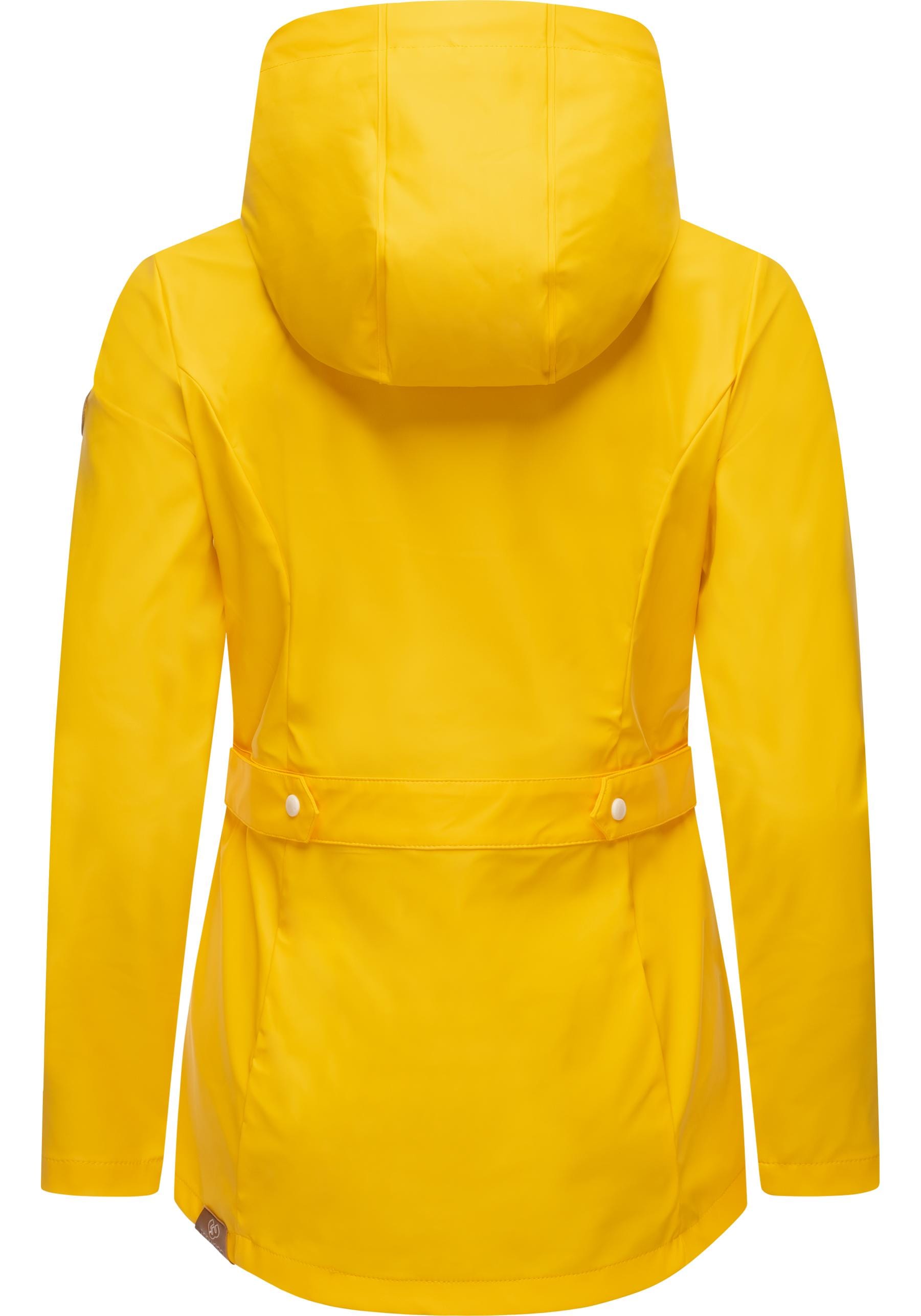 Ragwear Regenjacke »YM-Marge«, mit Kapuze, stylische Übergangsjacke mit großer Kapuze