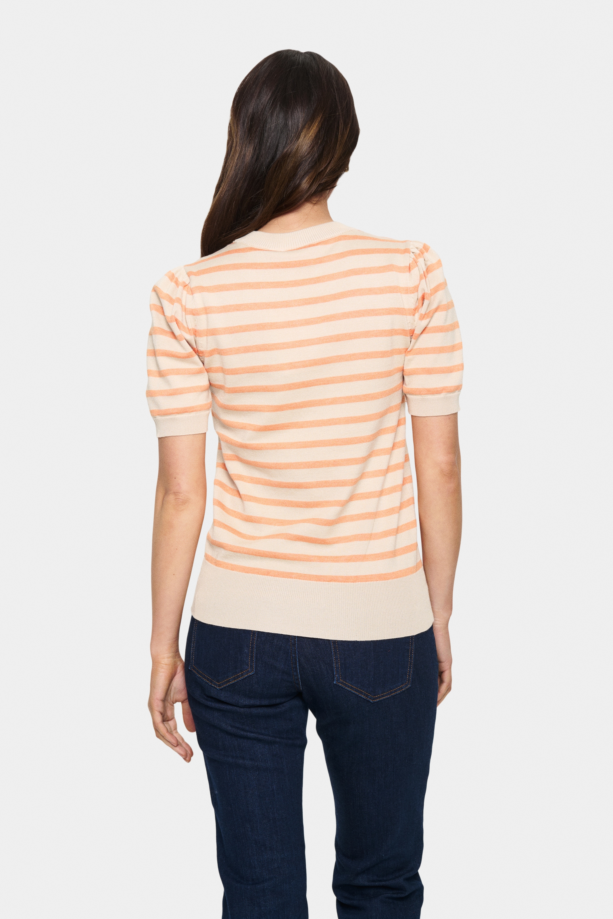Saint Tropez Kurzarmpullover »MilaSZ SS Striped«
