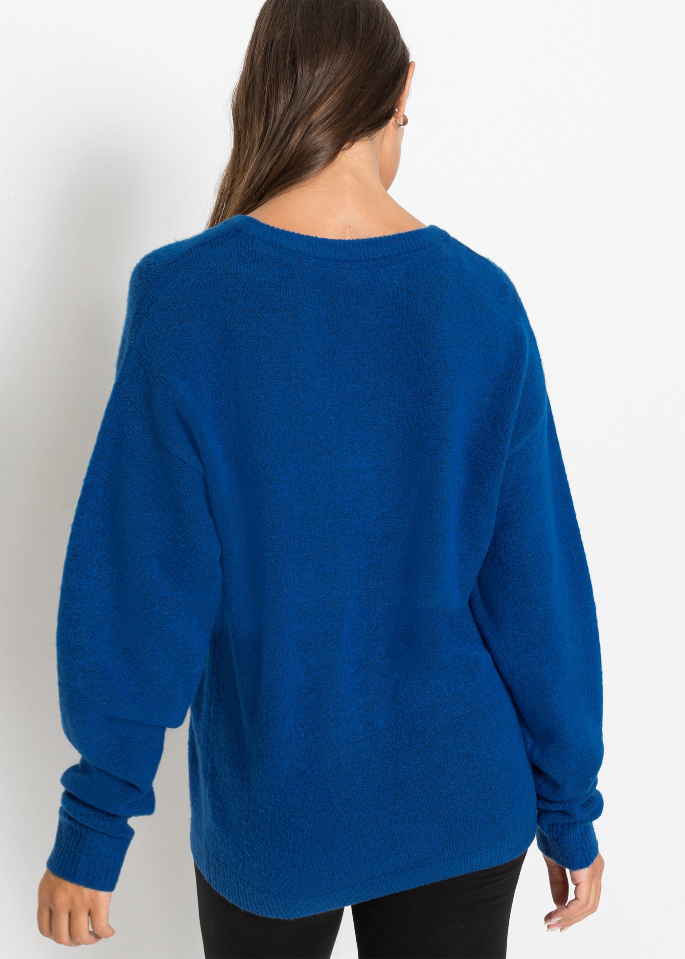 bonprix Strickpullover "Oversize-Strick-Pullover" aus weichem Material, mit günstig online kaufen