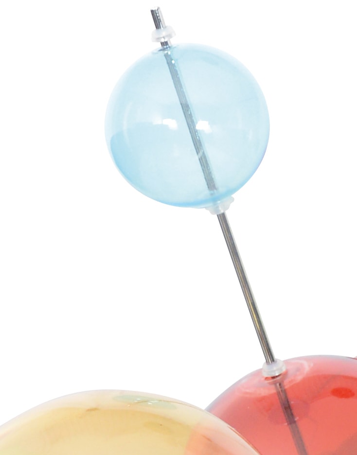 BAUR mit Glaskugeln farbigen näve,Pendelleuchte»Glasball«, |