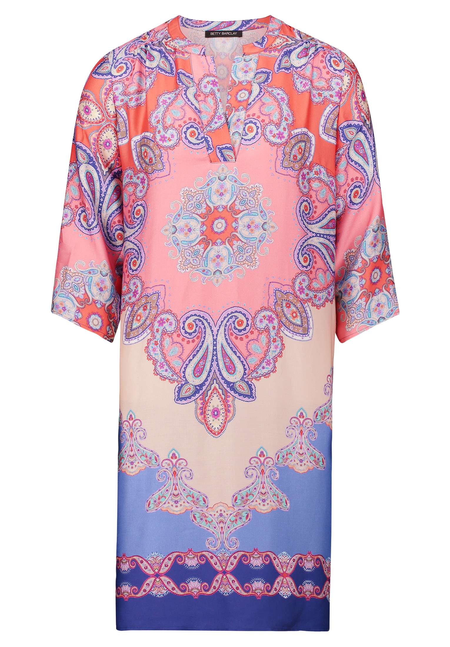 Betty Barclay Blusenkleid "Damen Blusenkleid mit 3/4 Arm" Ohne Tasche Druck günstig online kaufen
