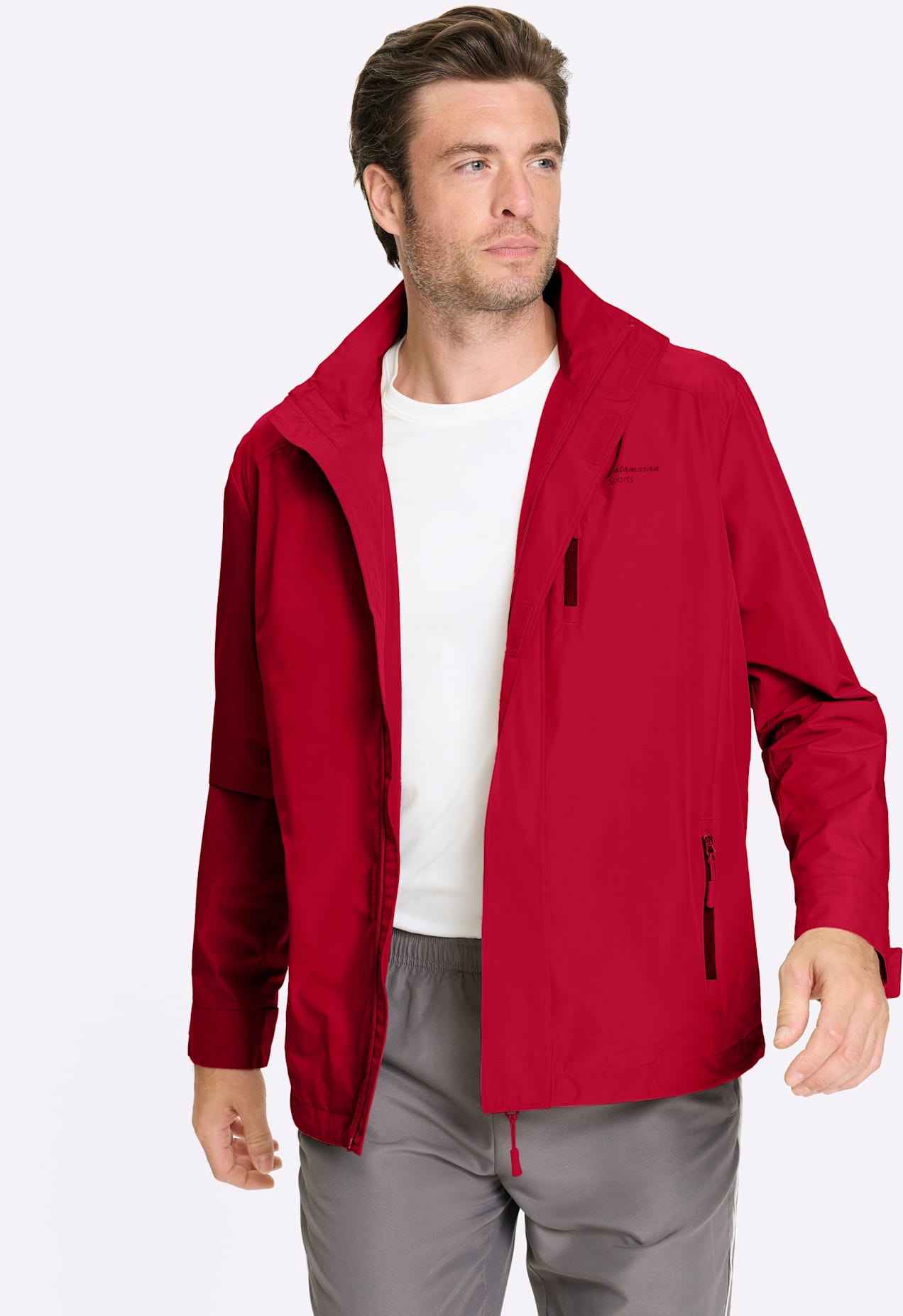 Catamaran Outdoorjacke mit Kapuze günstig online kaufen