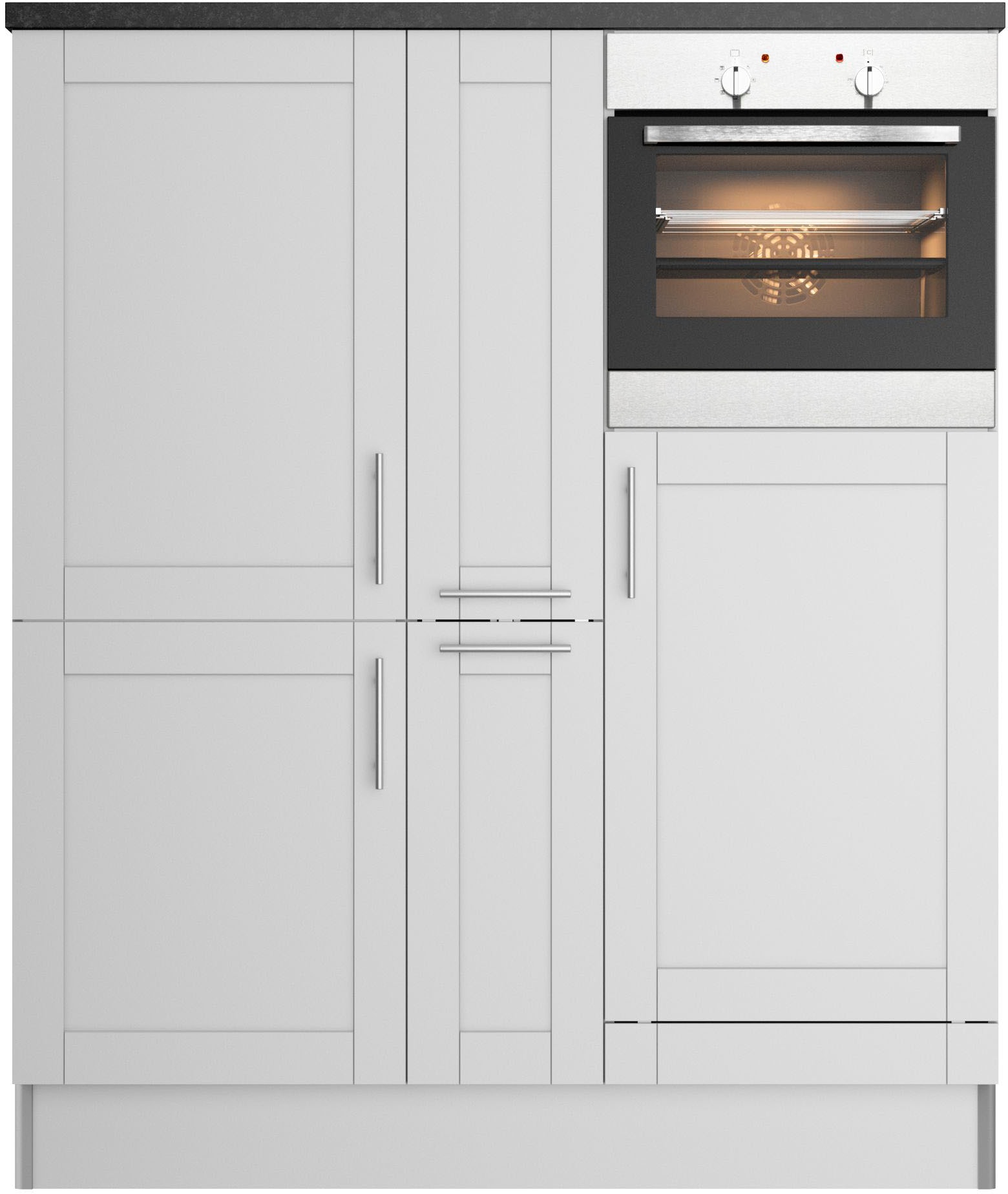 OPTIFIT Küche »Ahus«, 150 cm breit, ohne E-Geräte, Soft Close Funktion, MDF  Fronten bestellen | BAUR
