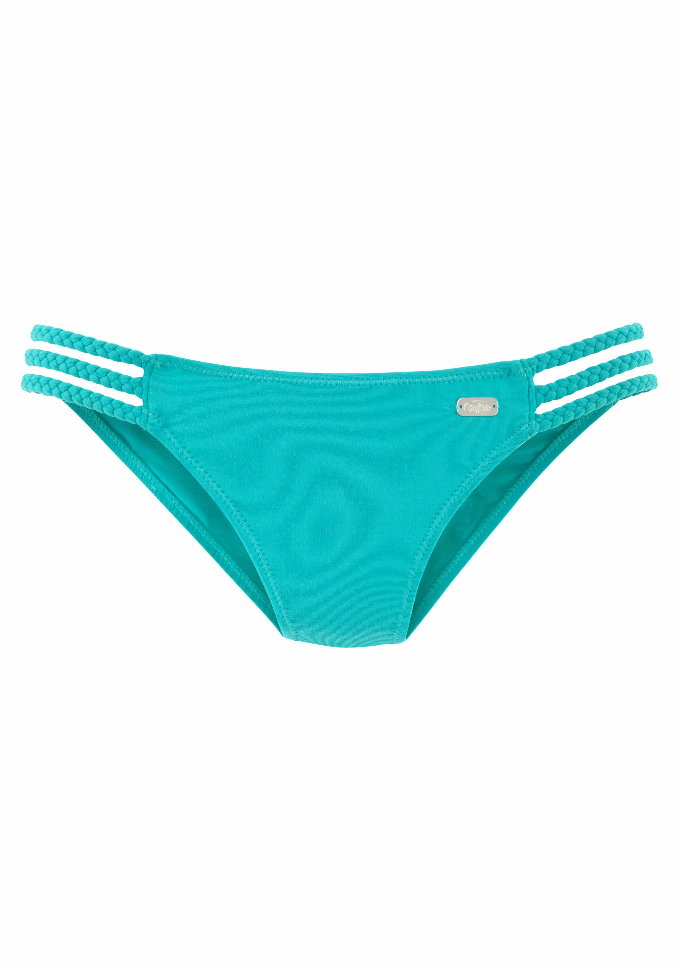 Buffalo Bikini-Hose "Happy" mit geflochtenen Bändern