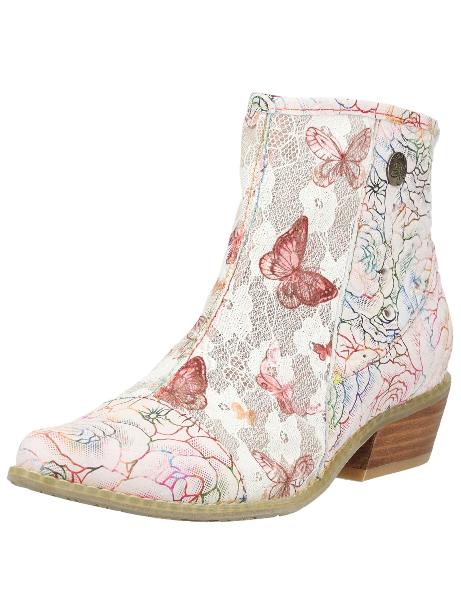 LAURA VITA Stiefelette "LAURA VITA Stiefelette Leder/Textil" günstig online kaufen