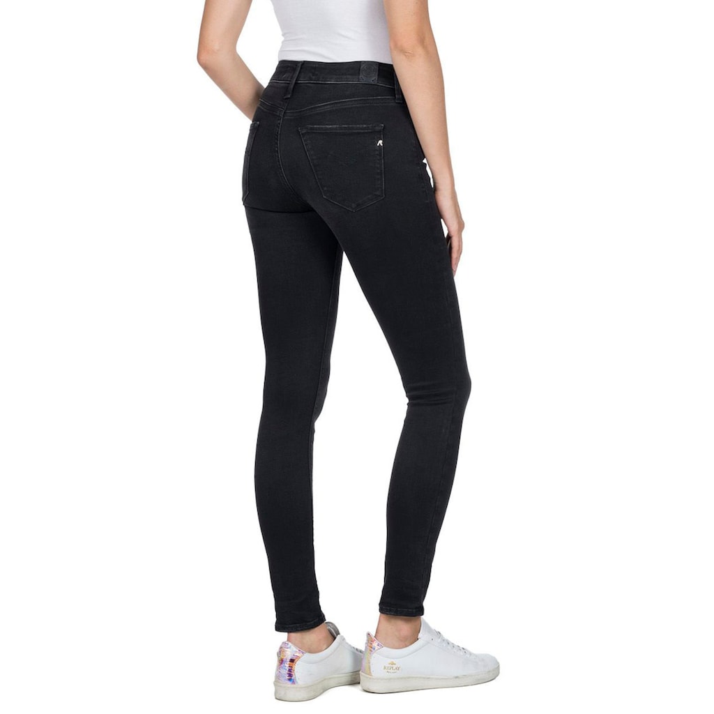 Replay Skinny-fit-Jeans »Luzien-White Shades«