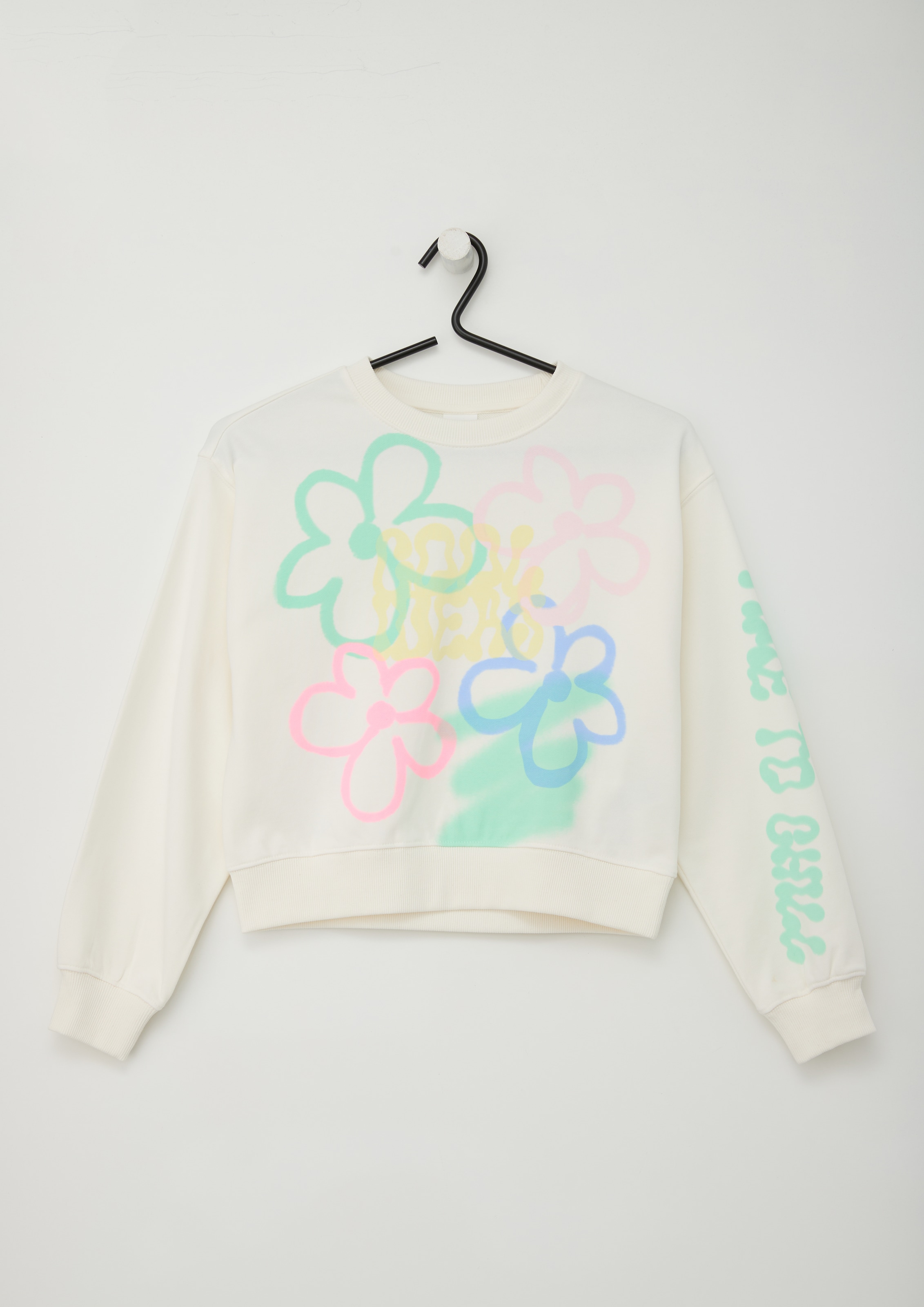 s.Oliver Junior Sweatshirt, mit Front- und Backprint