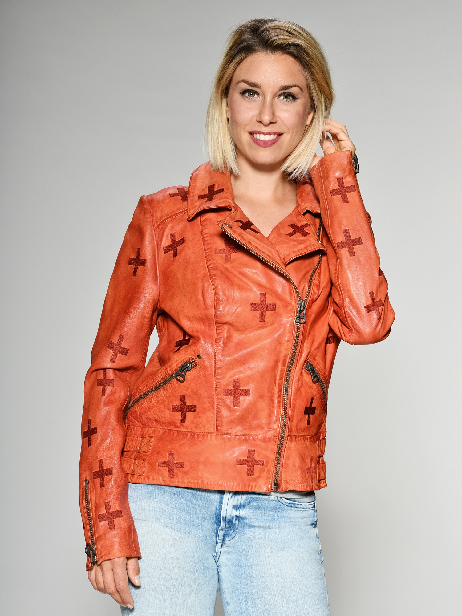 Maze Lederjacke "Movas"