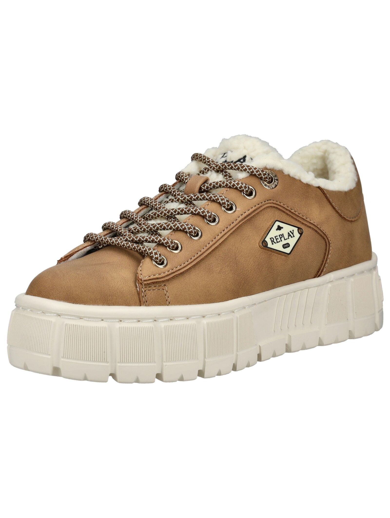 Replay Plateausneaker "Replay Sneaker Lederimitat" günstig online kaufen