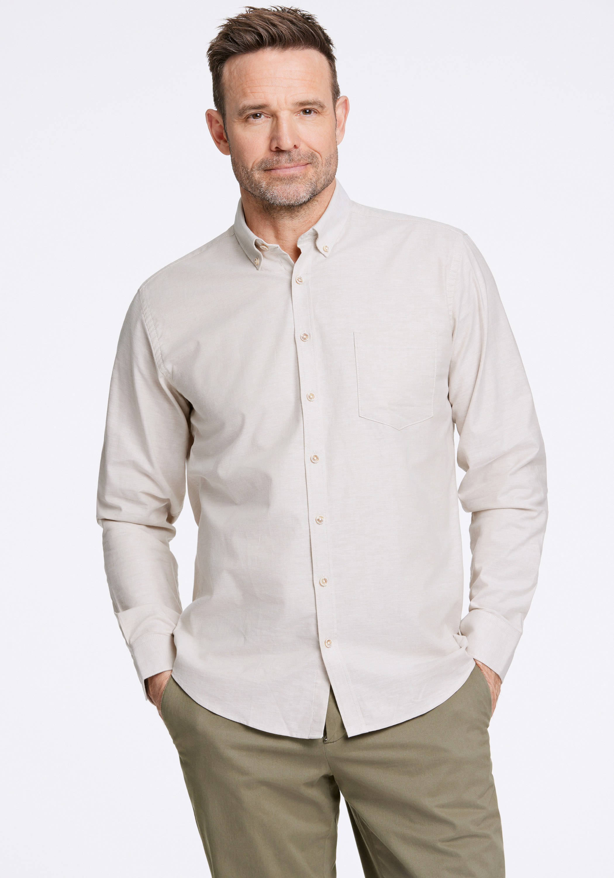 JACK’S Businesshemd "Oxford-Hemd (Langarm) Regular Fit"