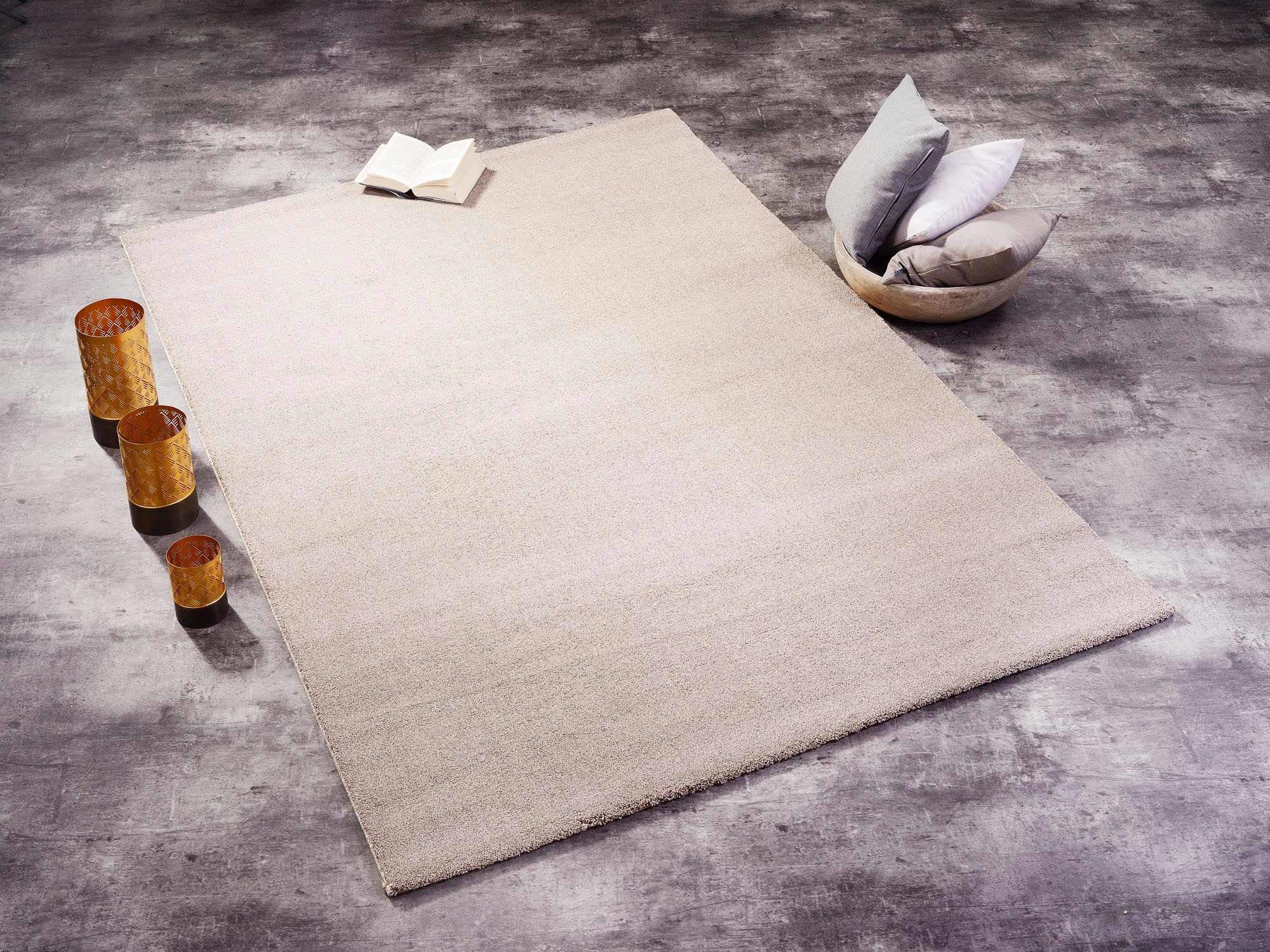 OCI DIE TEPPICHMARKE Teppich »Louvre Melange«, rechteckig, 13 mm Höhe, Wohnzimmer