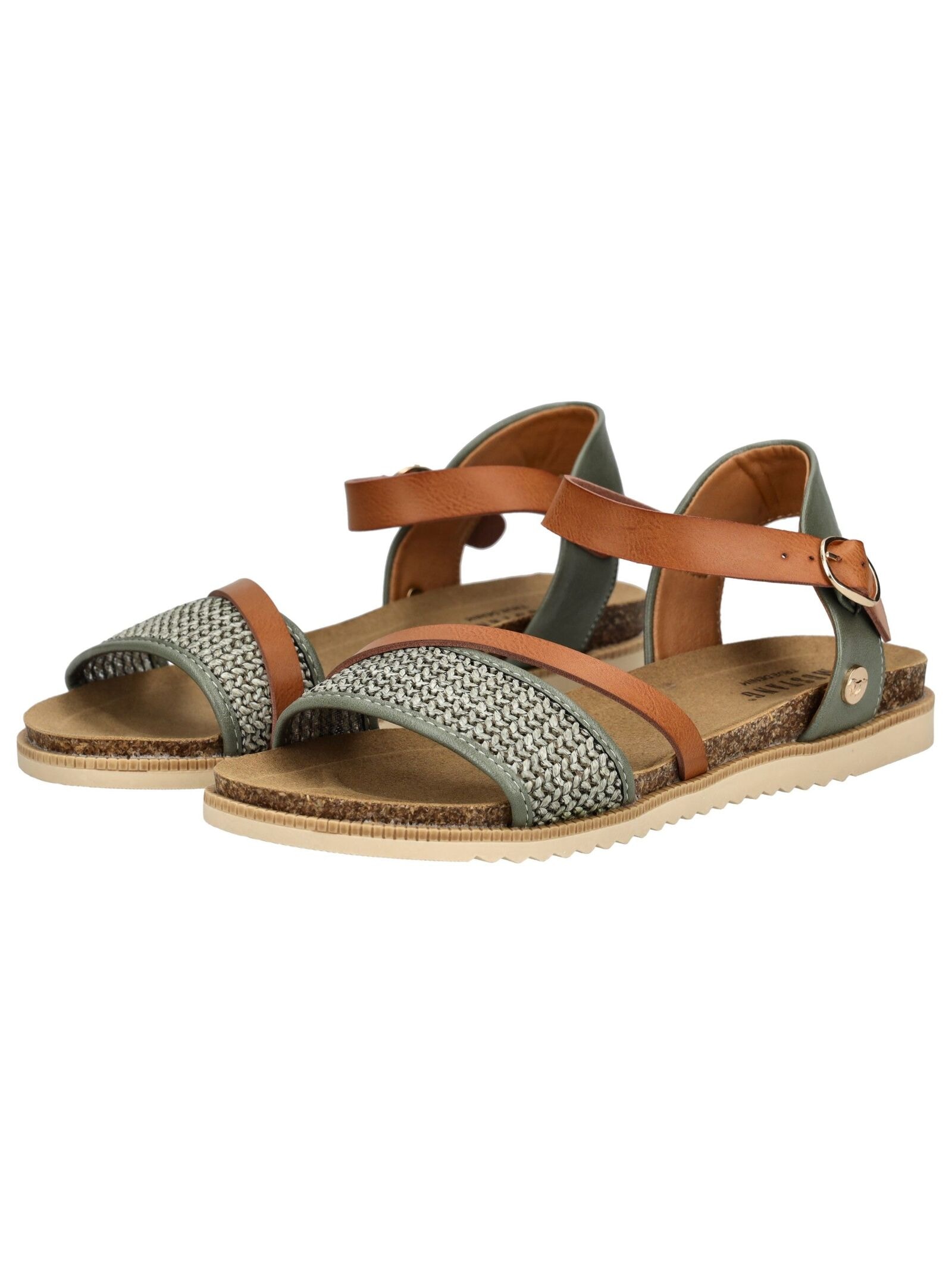 Mustang Shoes Riemchensandale »Mustang Shoes Sandalen Lederimitat/Textil«