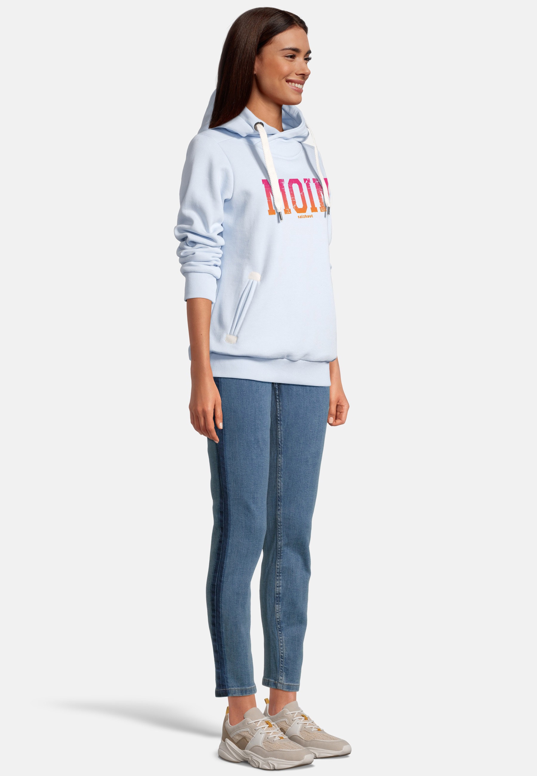 salzhaut Kapuzenpullover »Hoodie SÜNN -  MOIN FARBVERLAUF«