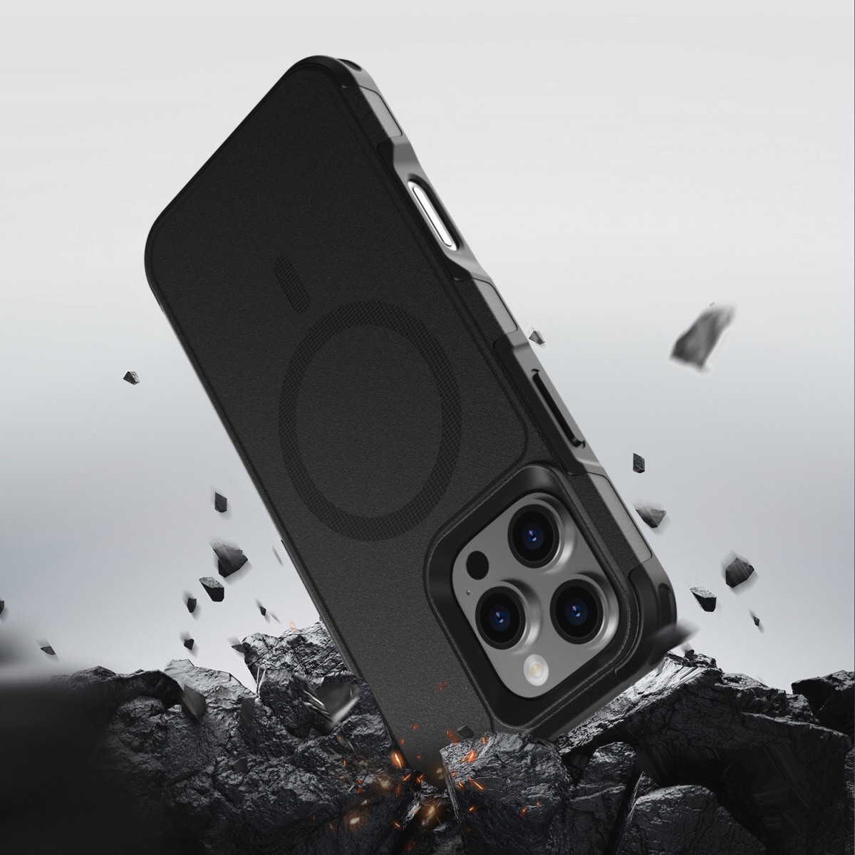 4smarts Handyhülle »Defend Case für Apple iPhone 16 Pro Max«, Backcover, Schutzhülle, Handyschutzhülle, Case, Schutzcase, stoßfest
