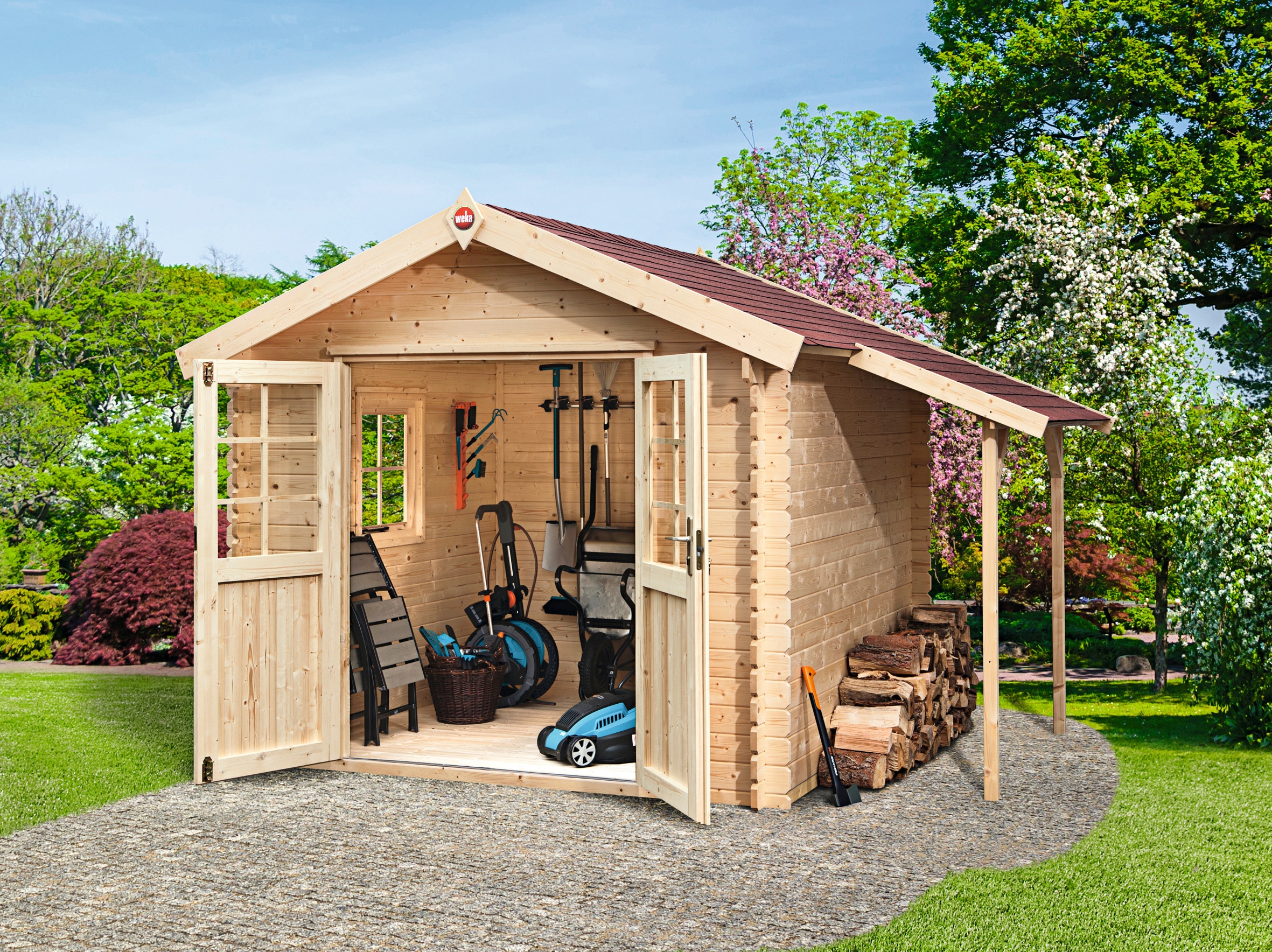 weka Gartenhaus "Jens Gr.3" günstig online kaufen
