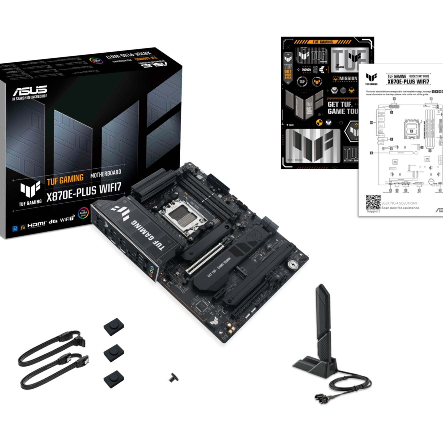Asus Mainboard »TUF GAMING X870E-PLUS WIFI7«