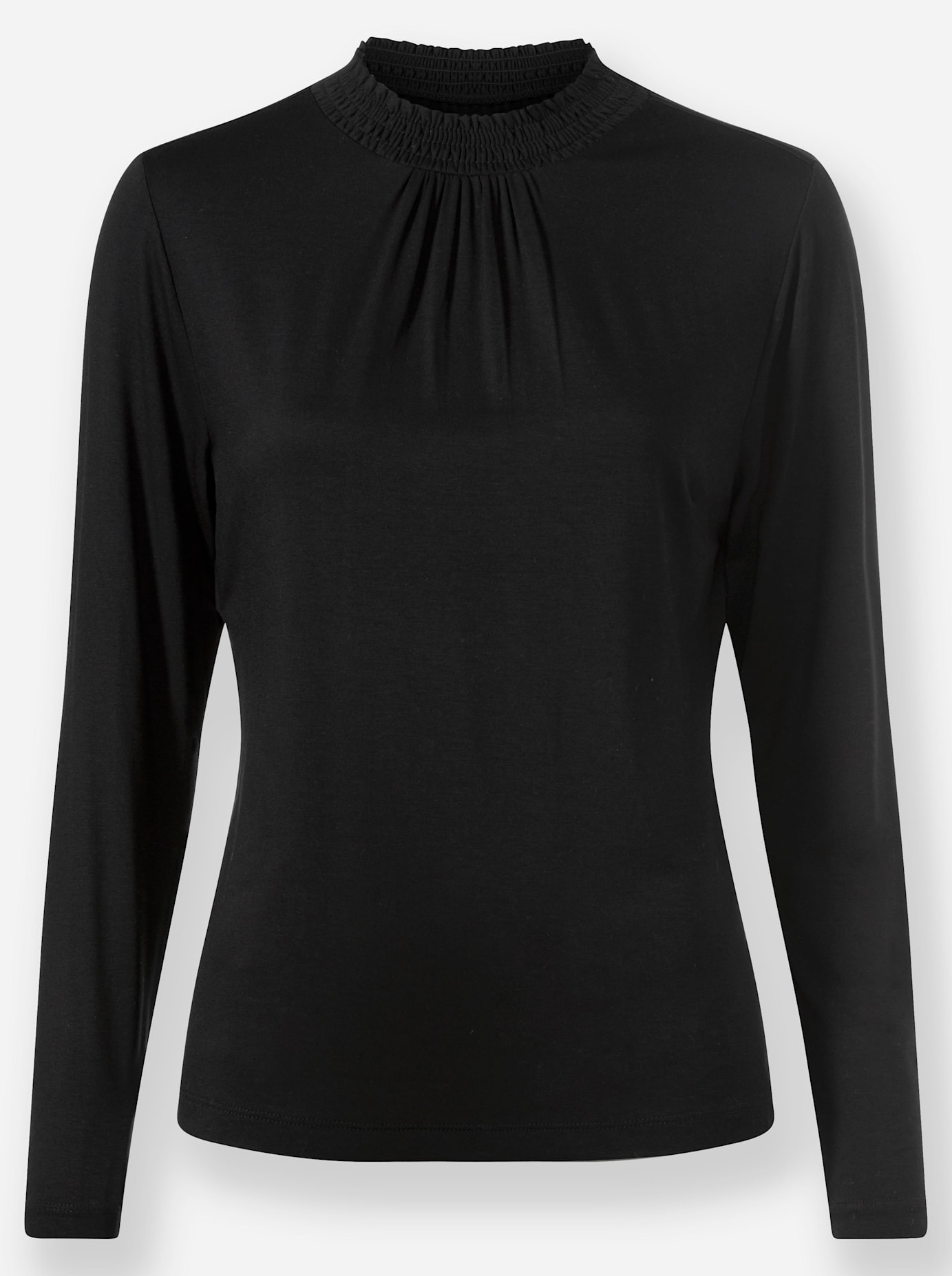 Inspirationen Stehkragenshirt »Stehkragen-Shirt«, (1 tlg.)