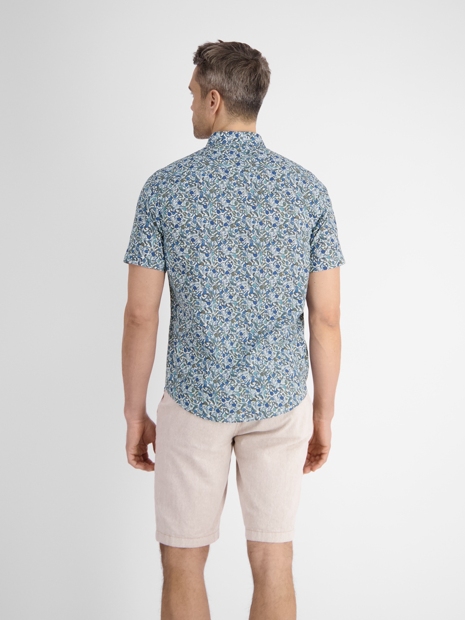 Thumbnail - LERROS Kurzarmhemd "Sommerlich bedrucktes Halbarmhemd"