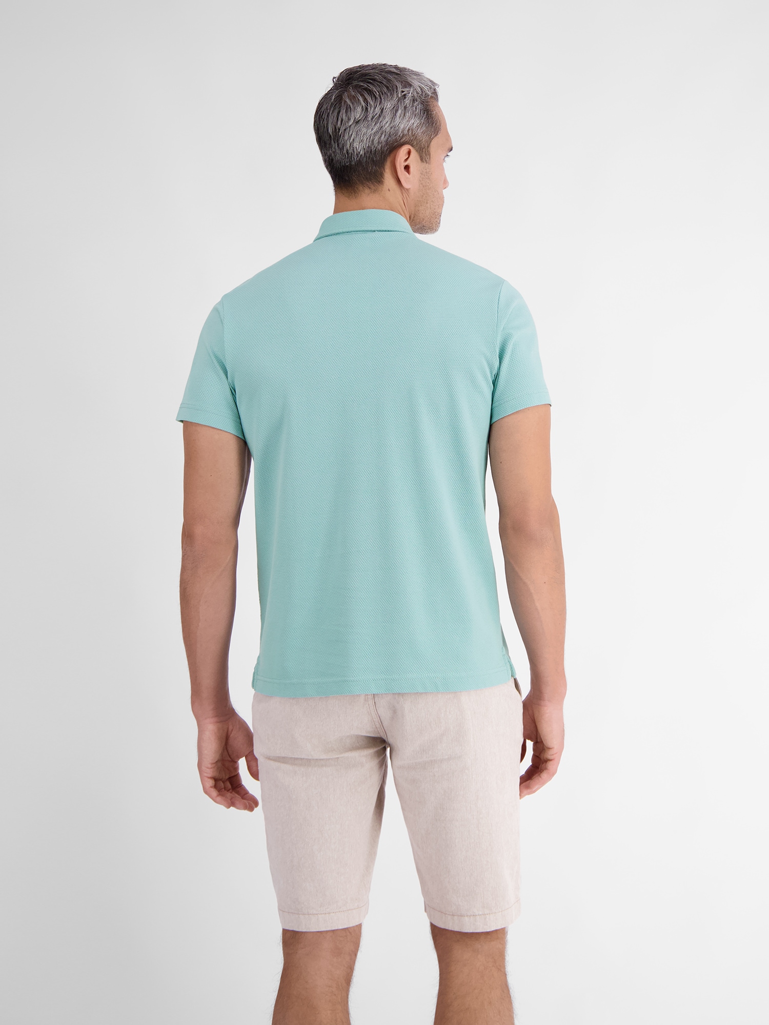 LERROS Poloshirt »LERROS Herren Poloshirt in sportiver Waffelpiquéqualität«