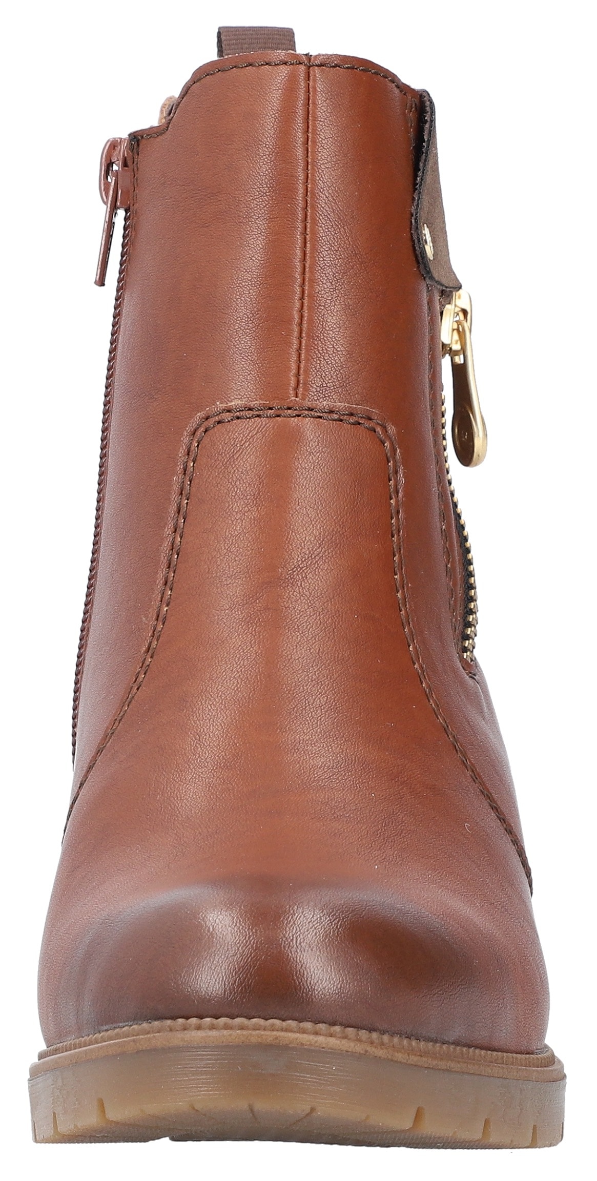 Rieker Winterstiefelette, Stiefelette, Boots, Blockabsatz, mit Innenreißverschluss