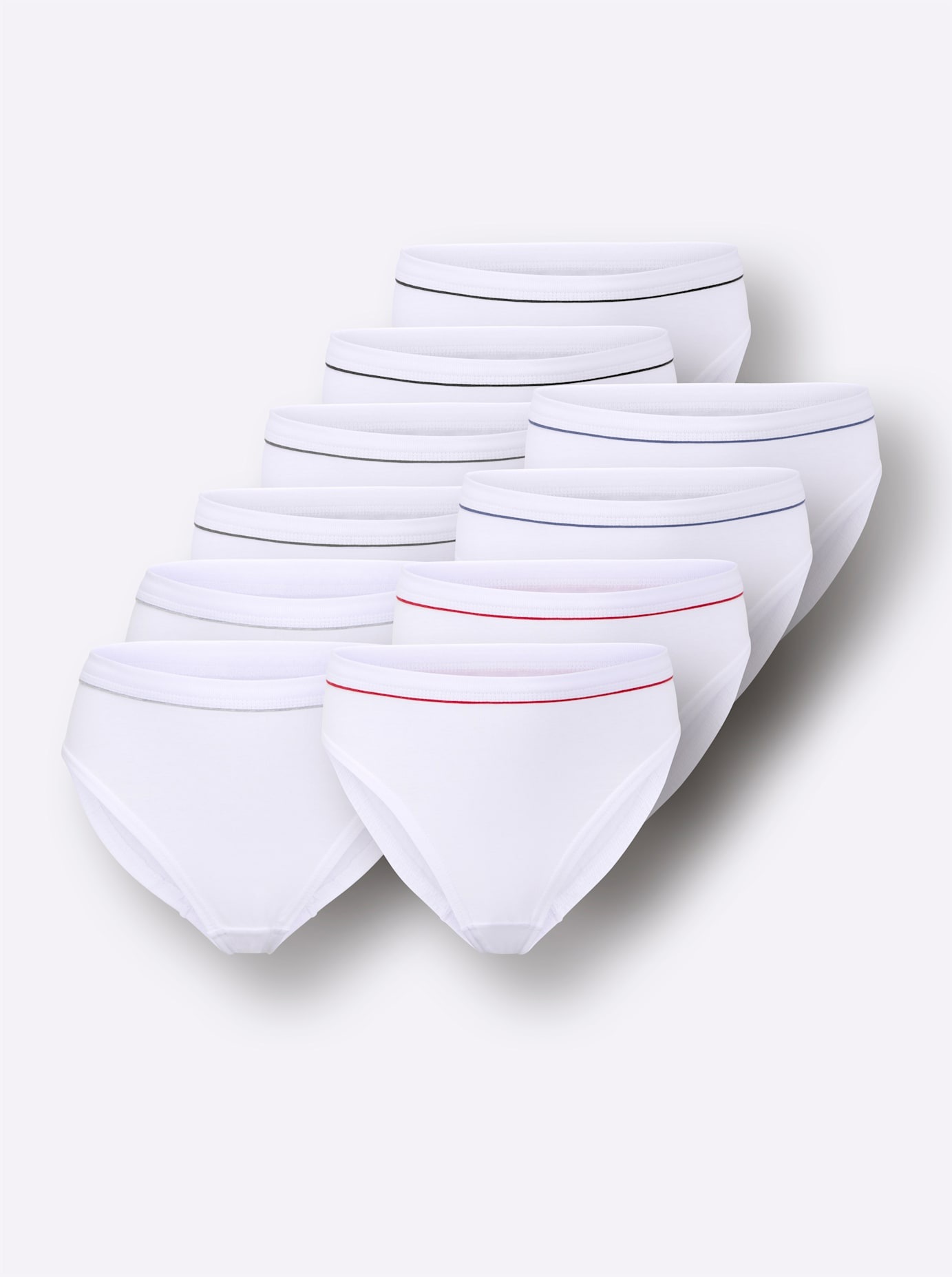 wäschepur Jazz-Pants Slips, (10 St.)