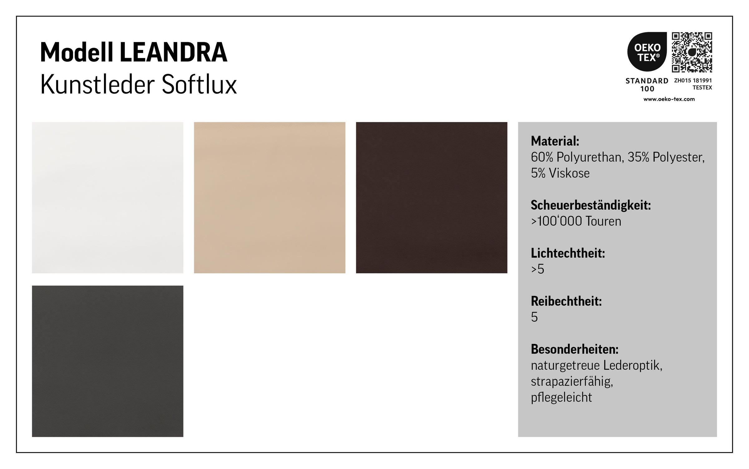 COTTA Ecksofa »Leandra L-Form« wahlweise mit Bettfunktion & Bettkasten