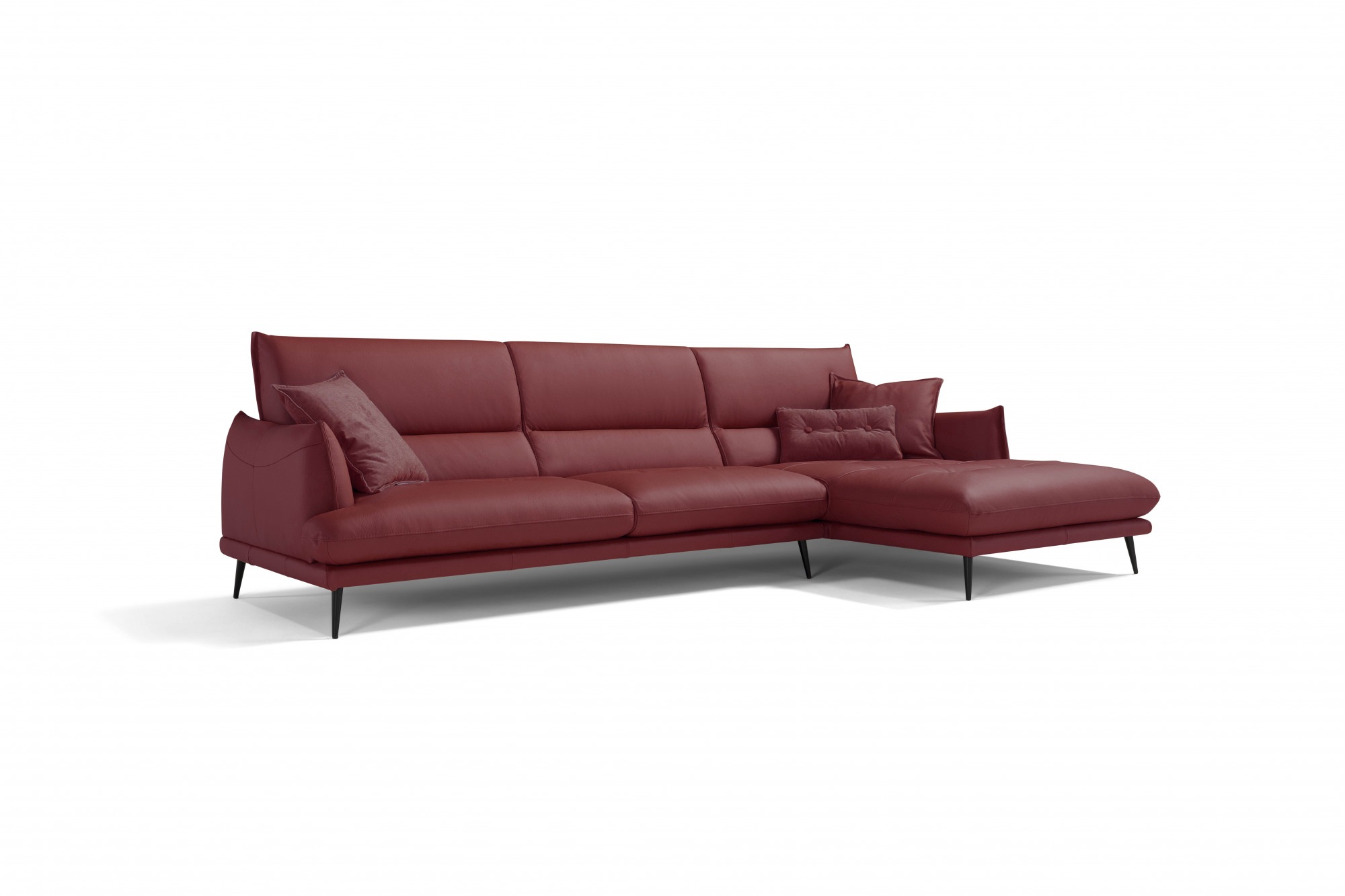 Egoitaliano Ecksofa "FUNNY, hochwertiges & aktuelles Design, bequeme Rückenlehne, L-Form" hochwertiger Sitzkomfort, L-Form