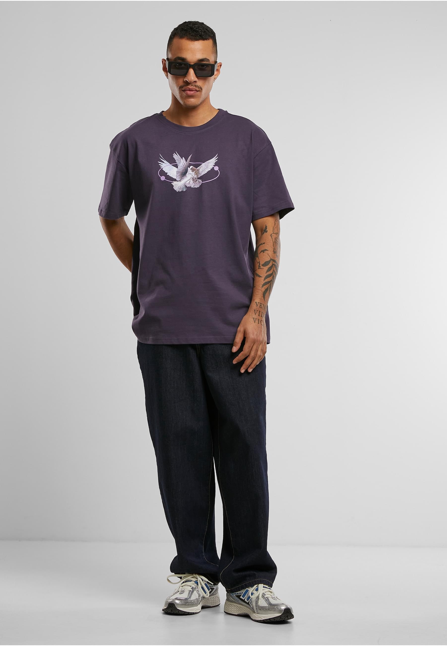 Upscale by Mister Tee Kurzarmshirt »Upscale by Mister Tee Herren Vive la Liberte Oversize Tee«, (1 tlg.)