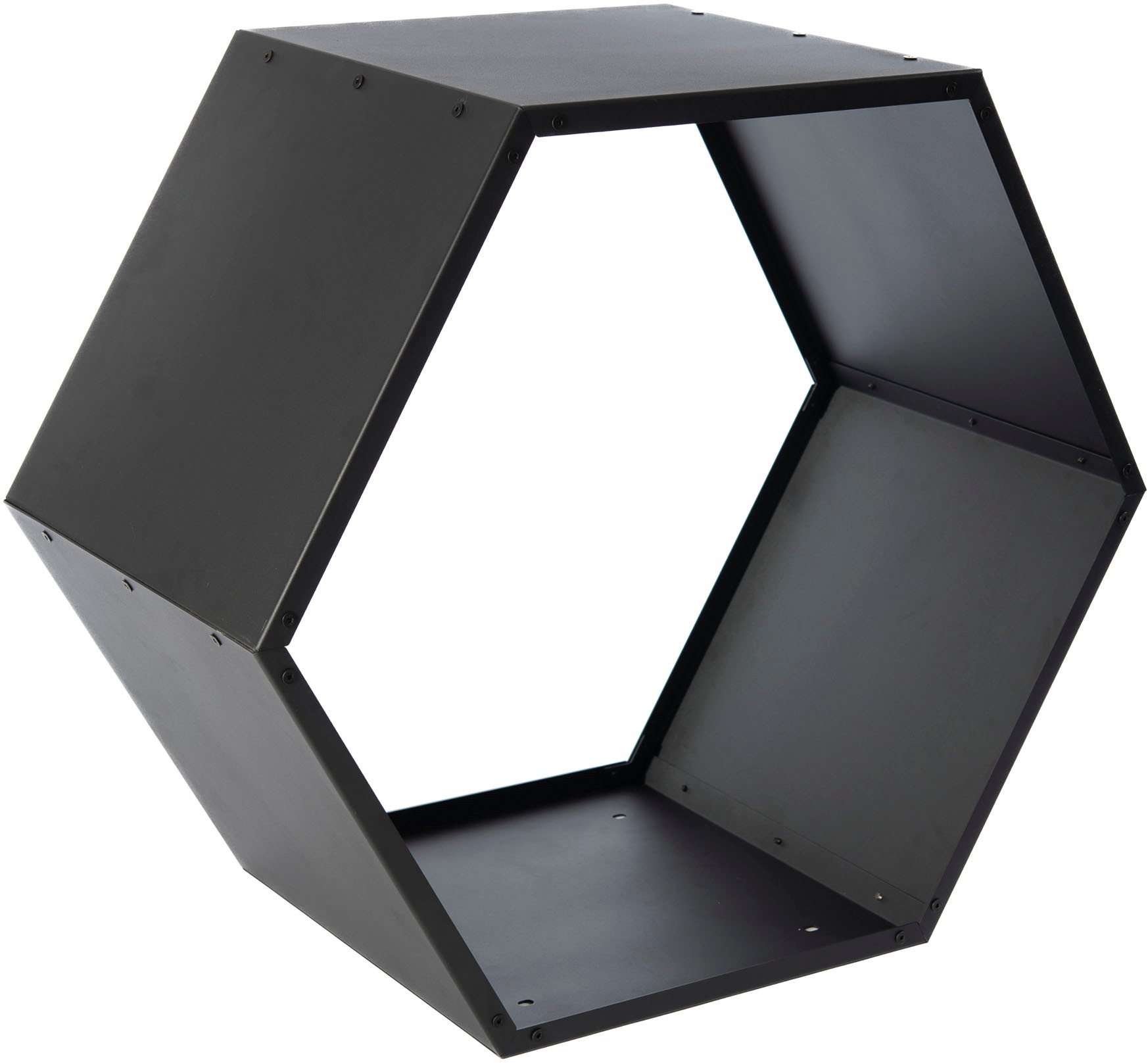WESTMANN Kaminholzregal »Biene«, schwarz, BxTxH: 88x44,5x76,5cm