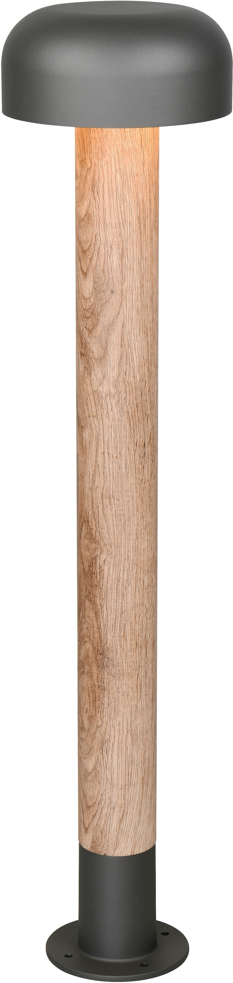 TRIO Leuchten Außen-Stehlampe »FRASER, Outdoor Stehleuchte Höhe 85cm, exkl 1x E27 max 10W, IP54«, 1 flammig, Leuchtmittel E27 | Leuchtmittel wechselbar, Stehlampe Garten Terrasse, Ø 19cm Höhe 85cm, wechselbares Leuchtmittel
