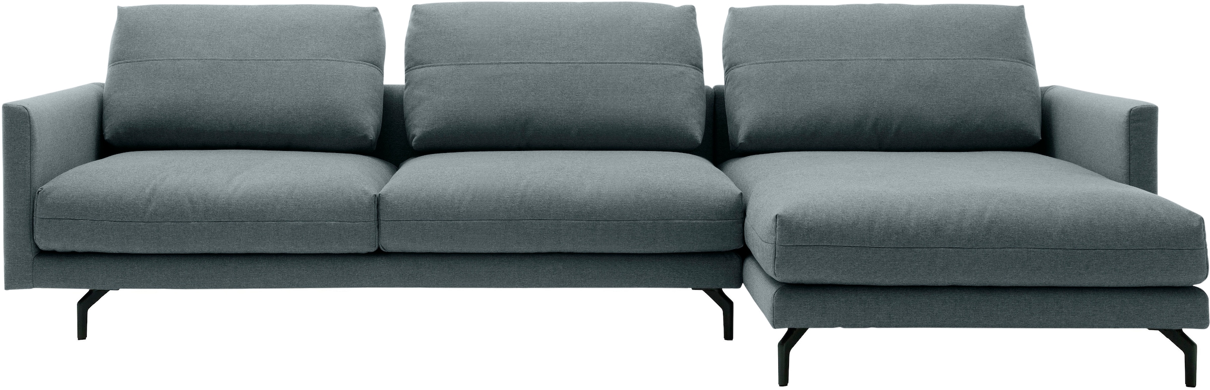 Creation BY ROLF BENZ Ecksofa "CR.414, Designecksofa, Polsterecke, Breite 300cm, L-Form" wahlweise aus feinstem Rindsleder oder hochwertigem Chenille