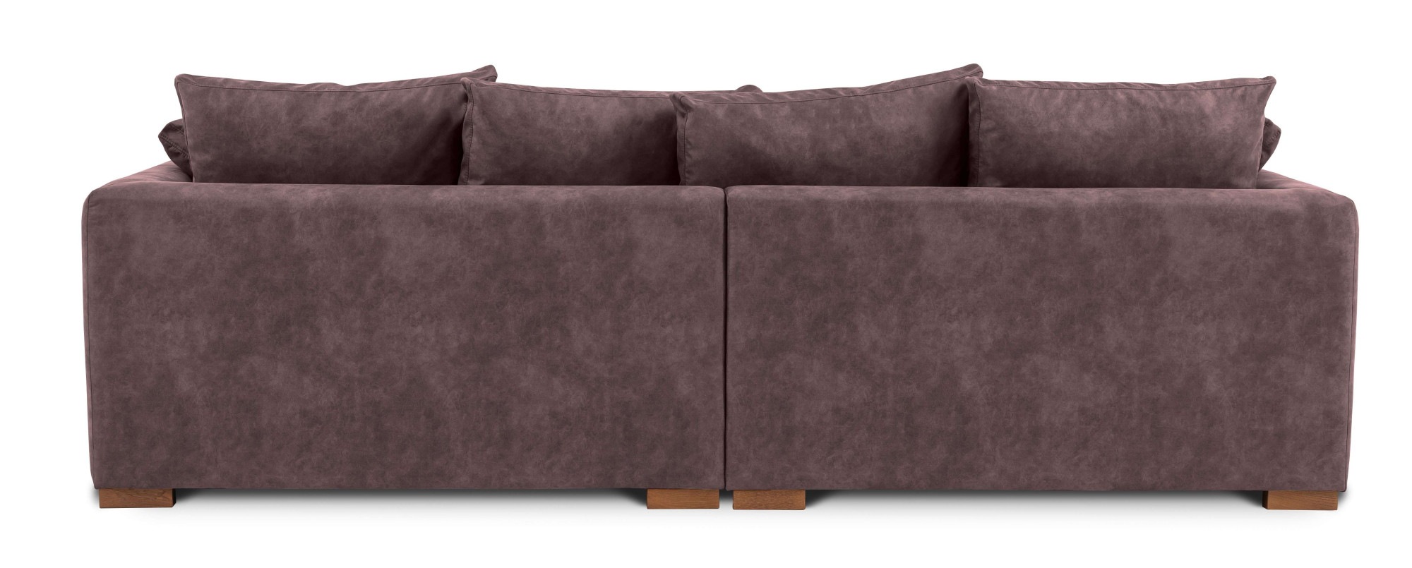 Home affaire Ecksofa »Coray«, Breite 266 cm, extra weich und kuschelig, mit Federn und Daunen