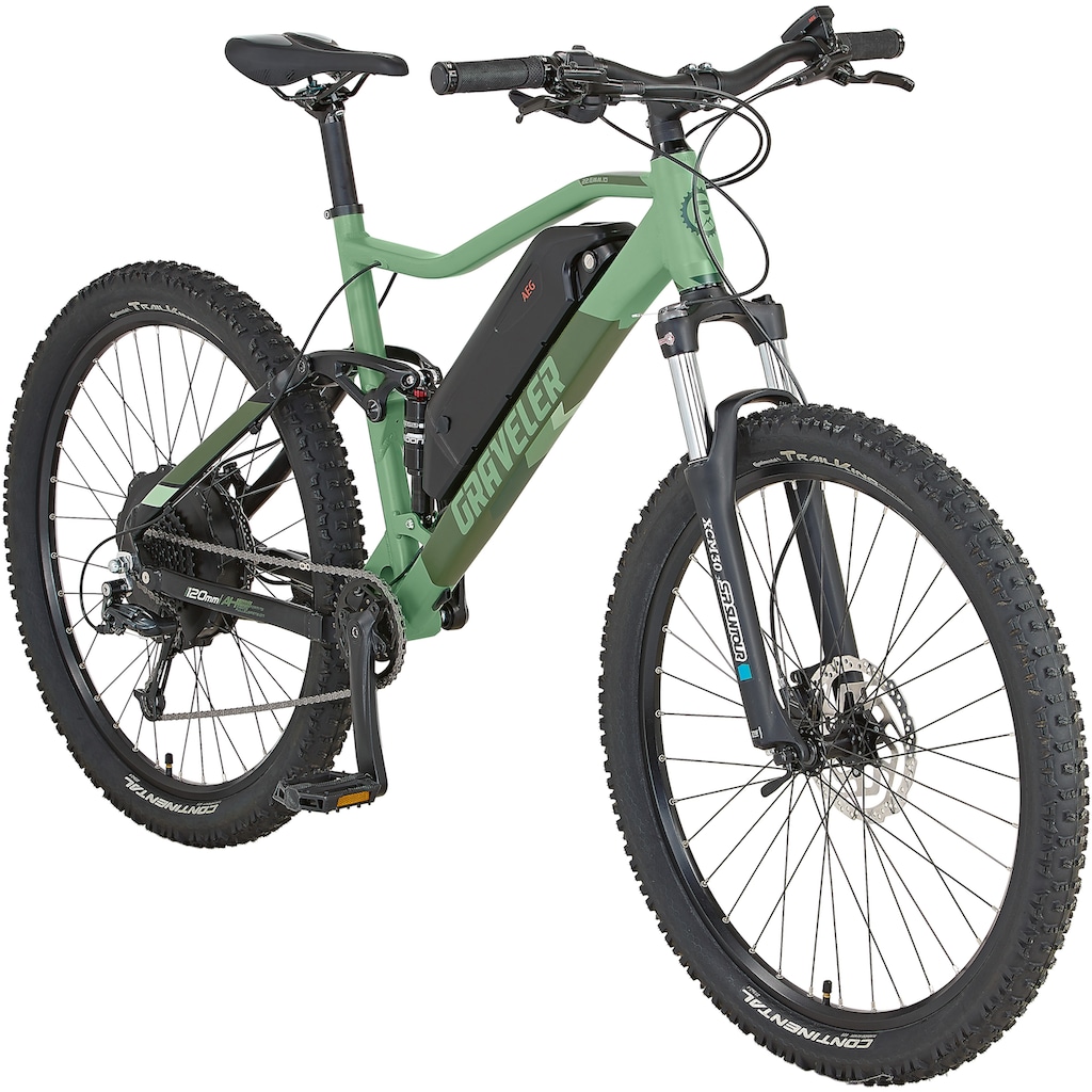 Prophete E-Bike »Graveler 22.EMM.10«, 9 Gang, Shimano, Alivio, Heckmotor 250 W