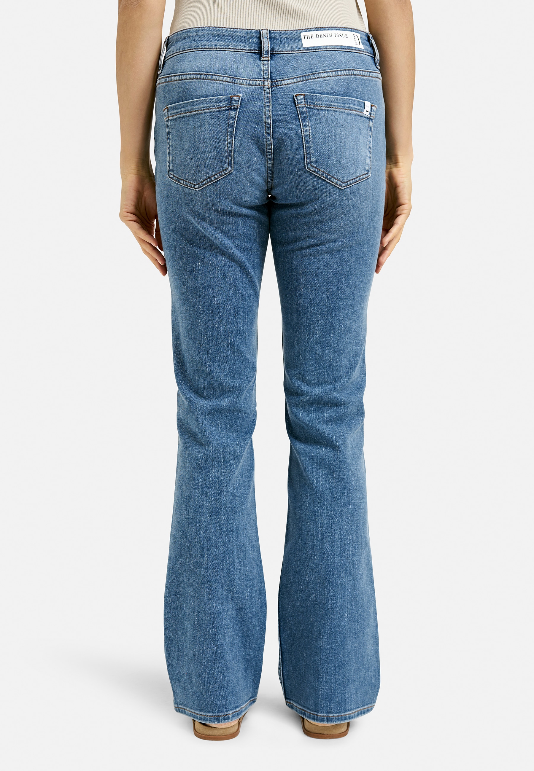 Smith & Soul Bootcut-Jeans elastische Baumwollqualität