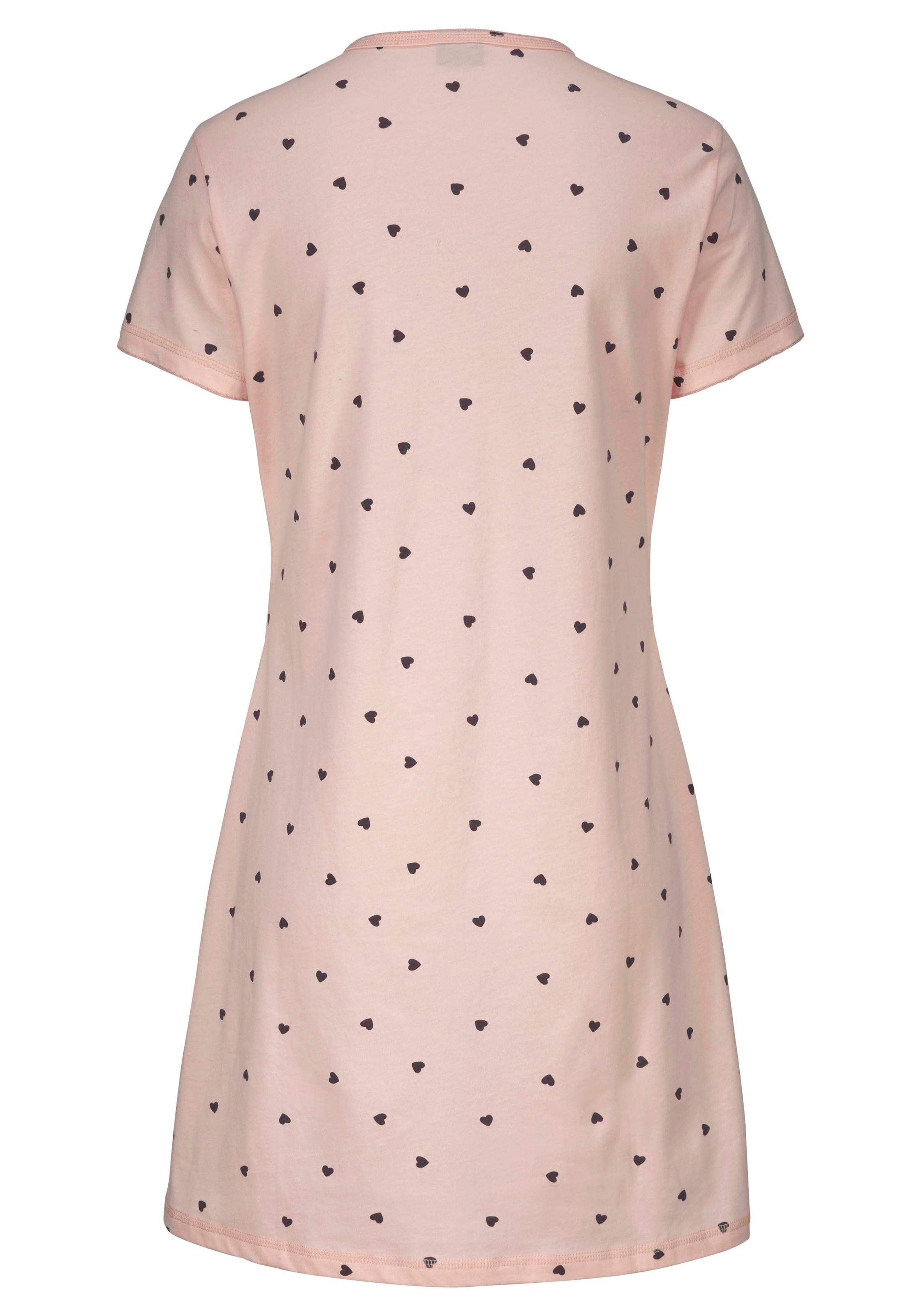 Thumbnail - Vivance Dreams Nachthemd 1-teilig, mit Herzchen-Druck